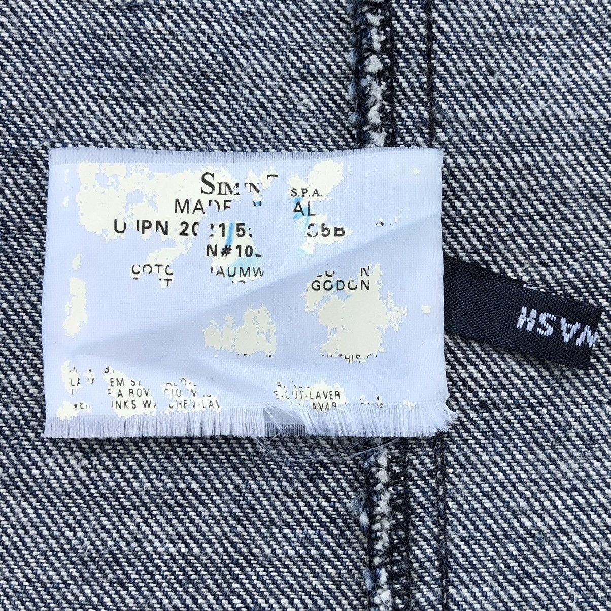 Armani Armani Jeans INDIGO Denim Snap Button JACKET Size M / US 6-8 / IT 42-44 - 17 Thumbnail