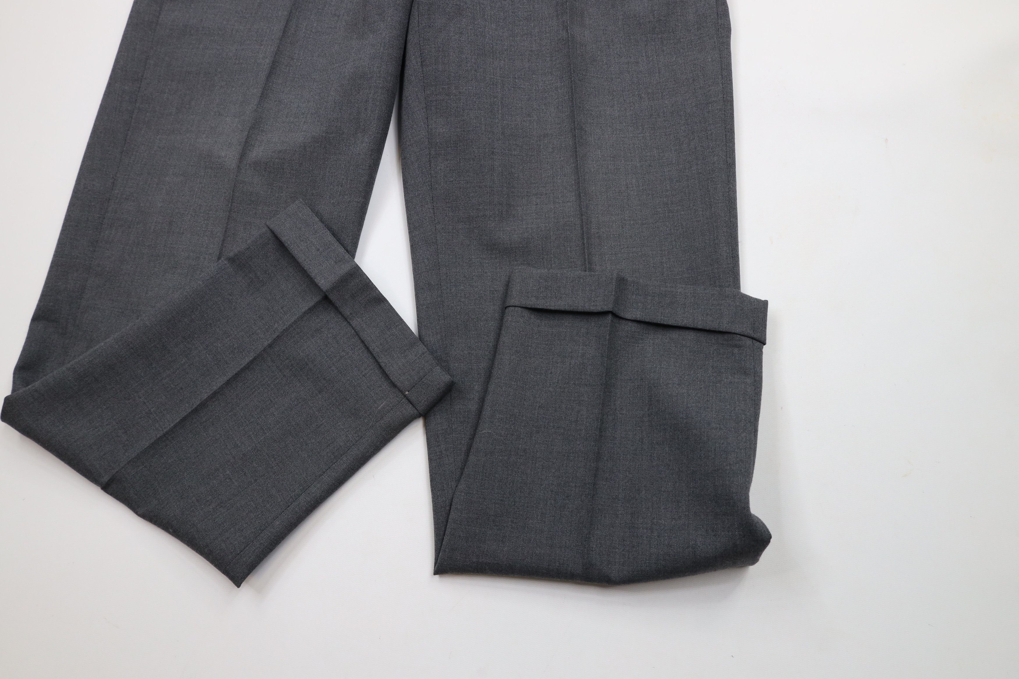 Lands' End × Vintage Vintage 90s Lands End Wide Leg Chino Pants Trousers USA Size US 32 / EU 48 - 5 Thumbnail