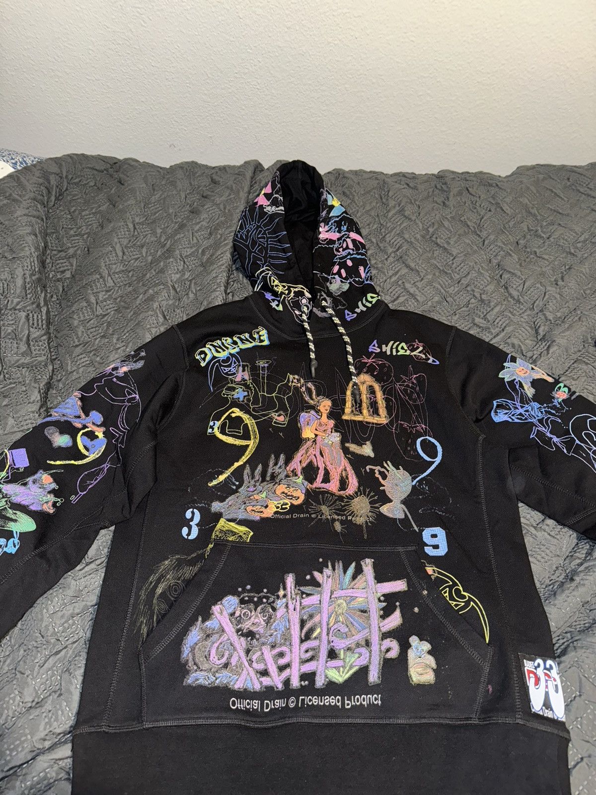 Drain Gang × Sad Boys × Sad Boys Sbe Merch Drain Gang Bladee 333 ...