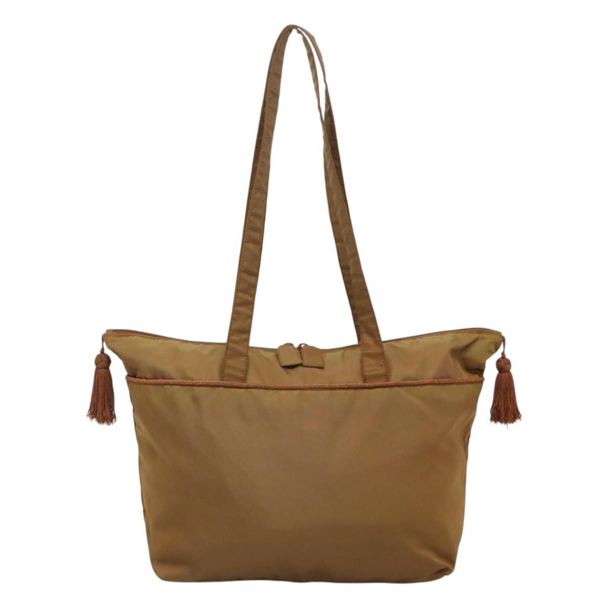 Prada PRADA Tote Bag Nylon Brown Size ONE SIZE - 3 Thumbnail