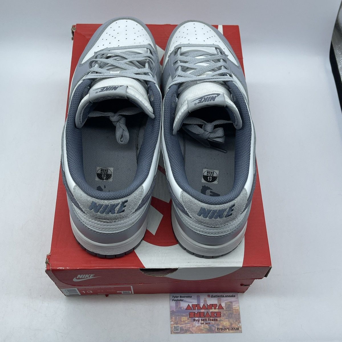 Nike Dunk low light carbon Size US 13 / EU 46 - 6 Thumbnail