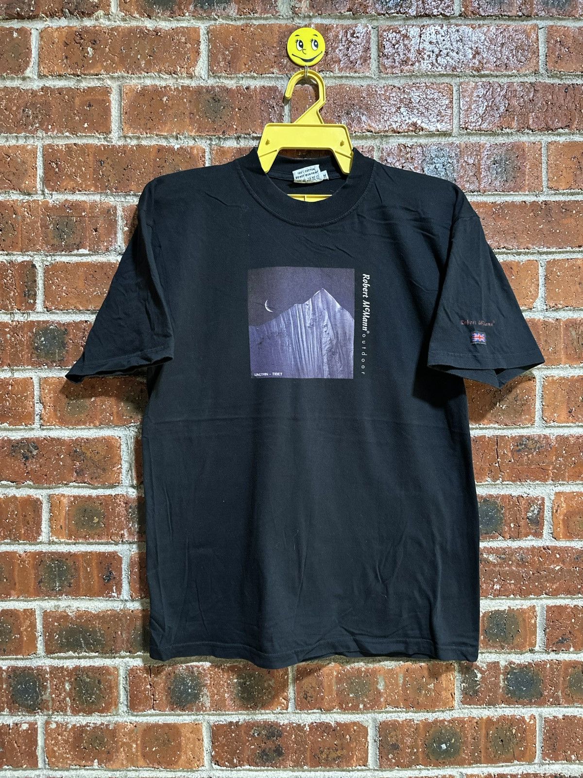Designer × Vintage Vintage Robert Mcmann Outdoor Faded Tee Size US M / EU 48-50 / 2 - 1 Thumbnail