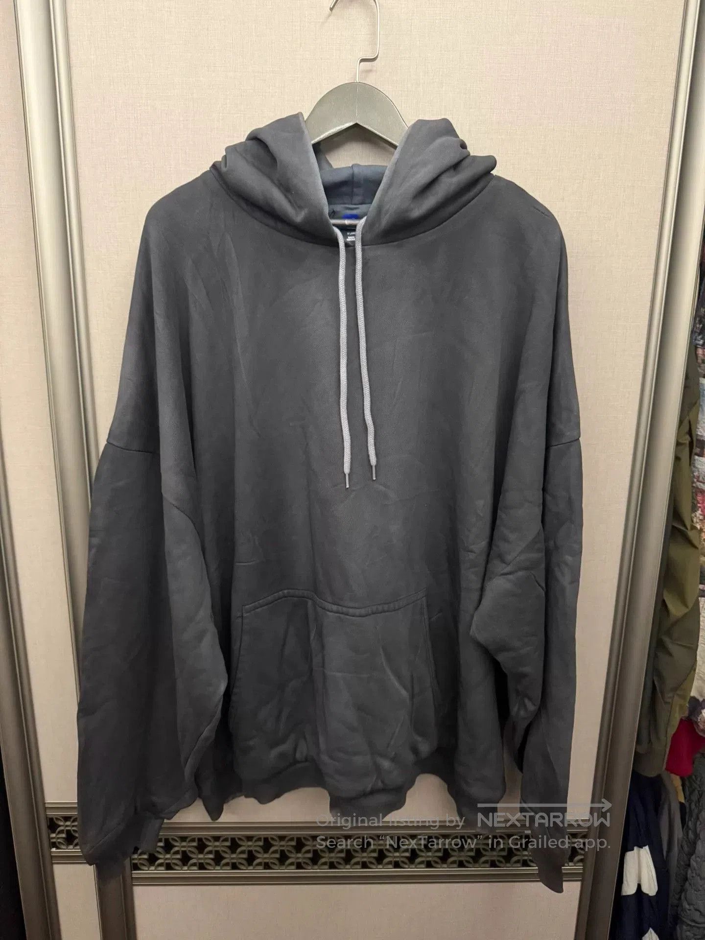 Yeezy yeezy gap oversized gray hoodie. Size US XL / EU 56 / 4 - 1 Thumbnail