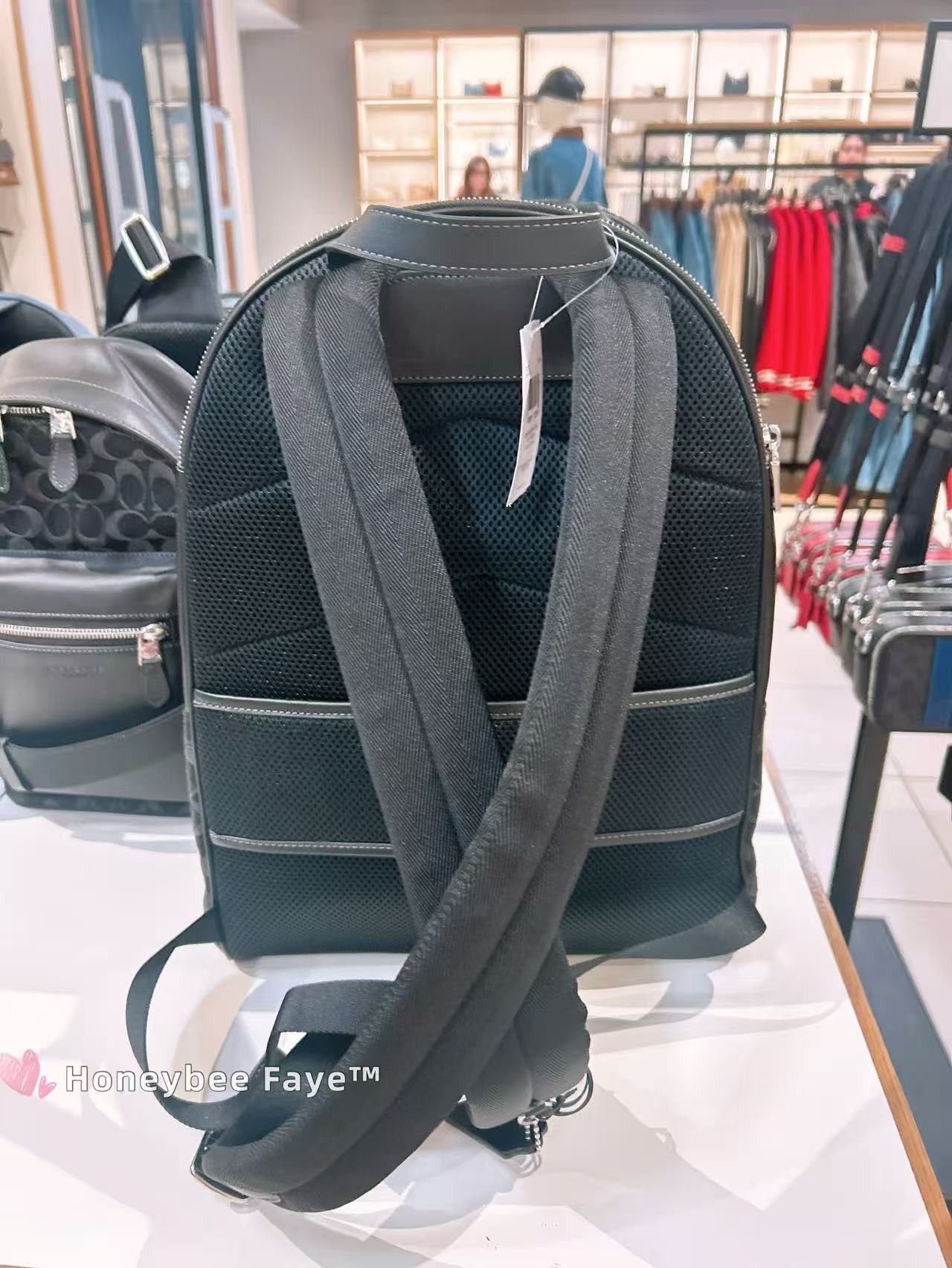 Coach Taylor Backpack In Signature Denim CDC49 Size ONE SIZE - 5 Thumbnail