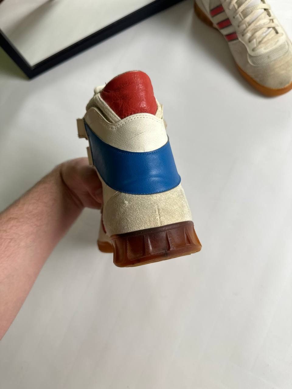 Adidas 70/80s Rare Adidas Made In West Germany High Shoes Size US 8 / EU 41 - 7 Thumbnail