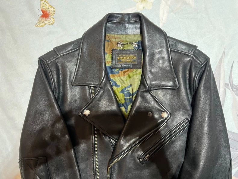 Neighborhood NEIGHBORHOOD Leather Jacket - dmc Size US M / EU 48-50 / 2 - 1 Thumbnail