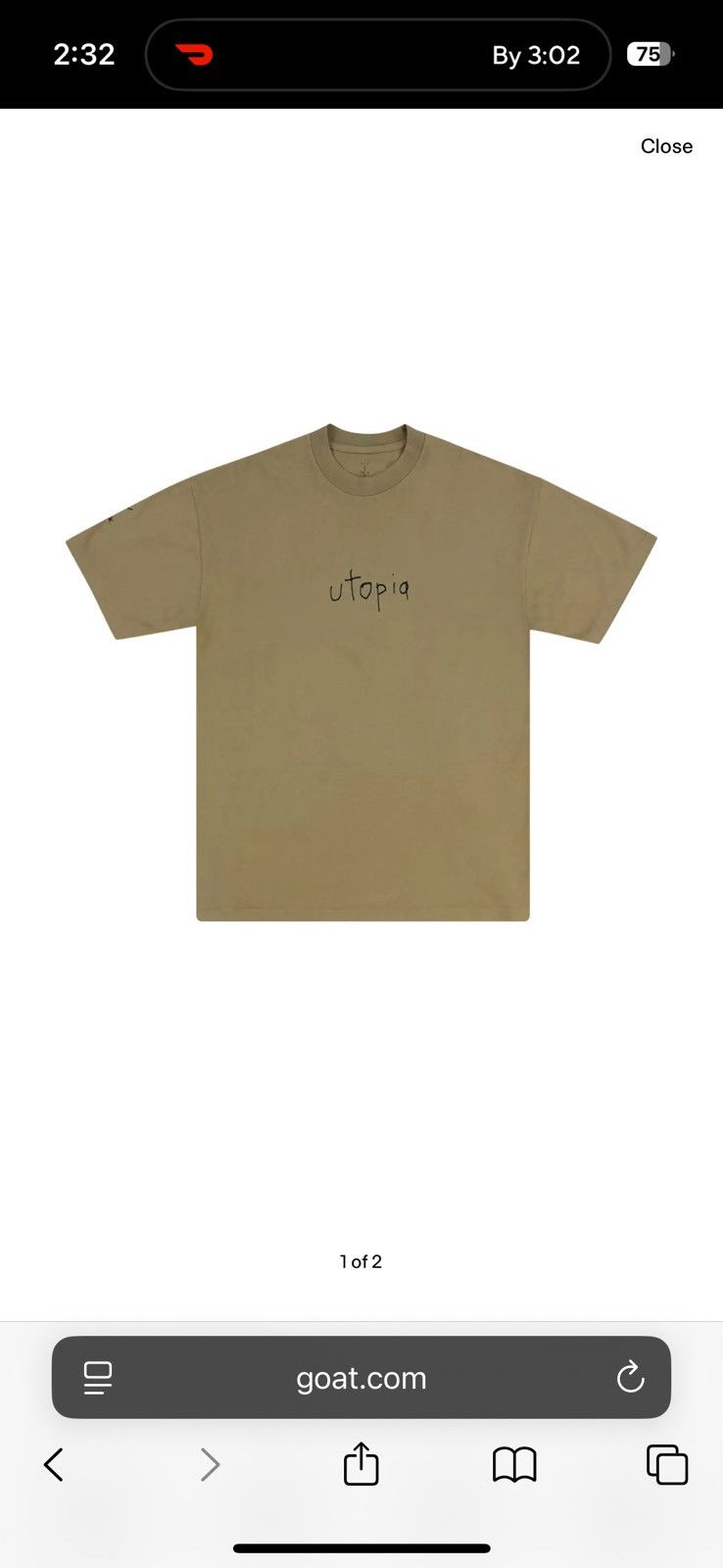 Cactus Plant Flea Market × Travis Scott BRAND NEW IN Bag Travis Scott x Cactus Jack x ID MAGAZINE Size US XL / EU 56 / 4 - 2 Thumbnail