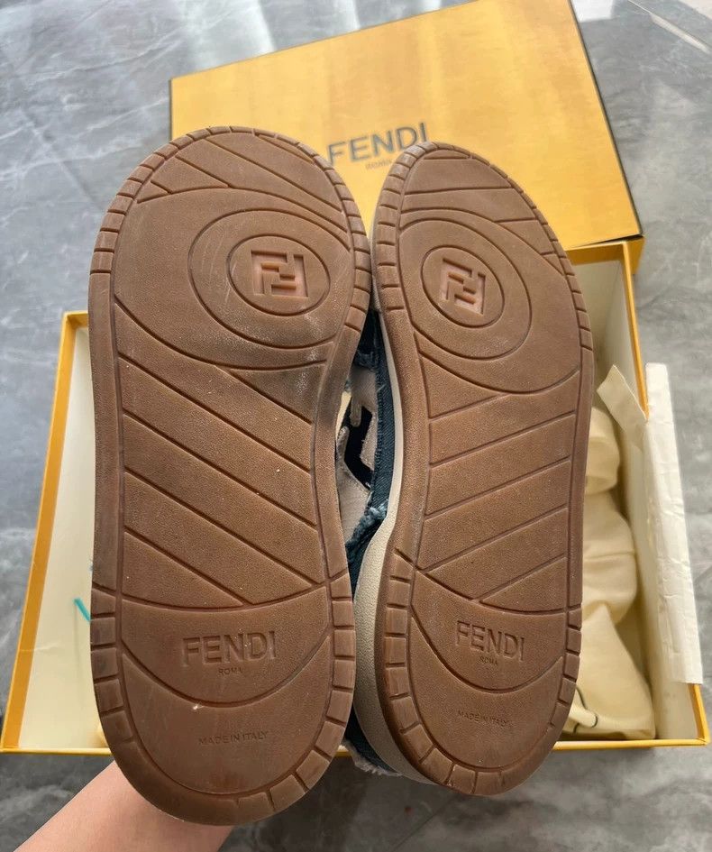 Fendi FENDI Cowboy blue casual shoes Size US 8 / EU 41 - 4 Thumbnail