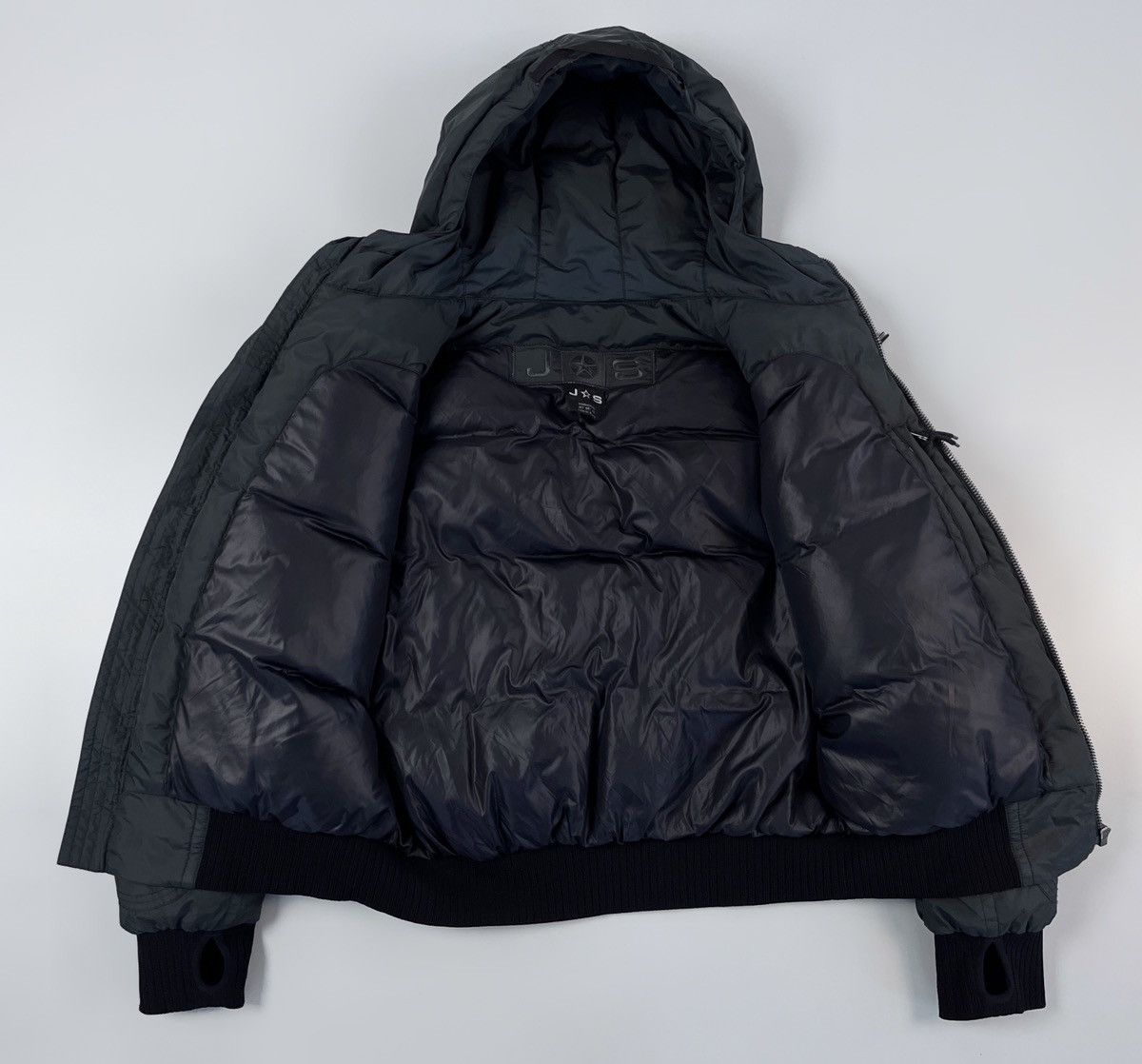 Designer × JET SET 🔥Rare JET SET Designer Puffer Bomber Jacket Size US XL / EU 56 / 4 - 3 Thumbnail