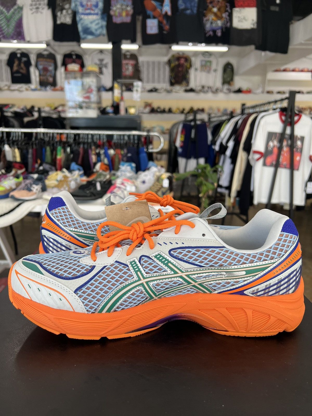 Asics × Kiko Kostadinov ASICS UB7-S GT-2160 Kiko Kostadinov Lava Orange Sz 13 (2024) Size US 13 / EU 46 - 3 Thumbnail