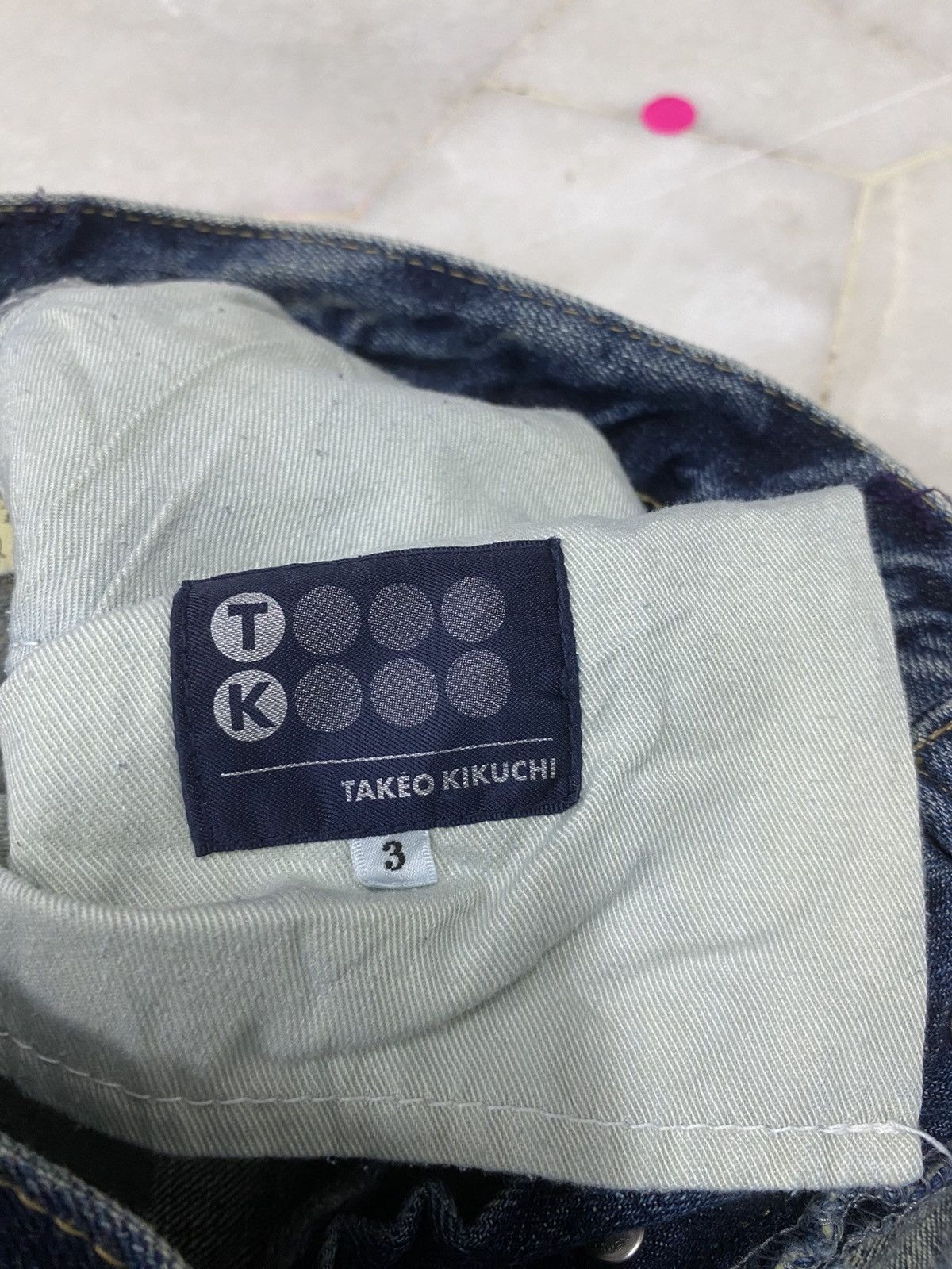 Takeo Kikuchi Size 31x30.5 Vintage Takeo kikuchi Distressed Jeans Faded Size US 31 - 8 Thumbnail