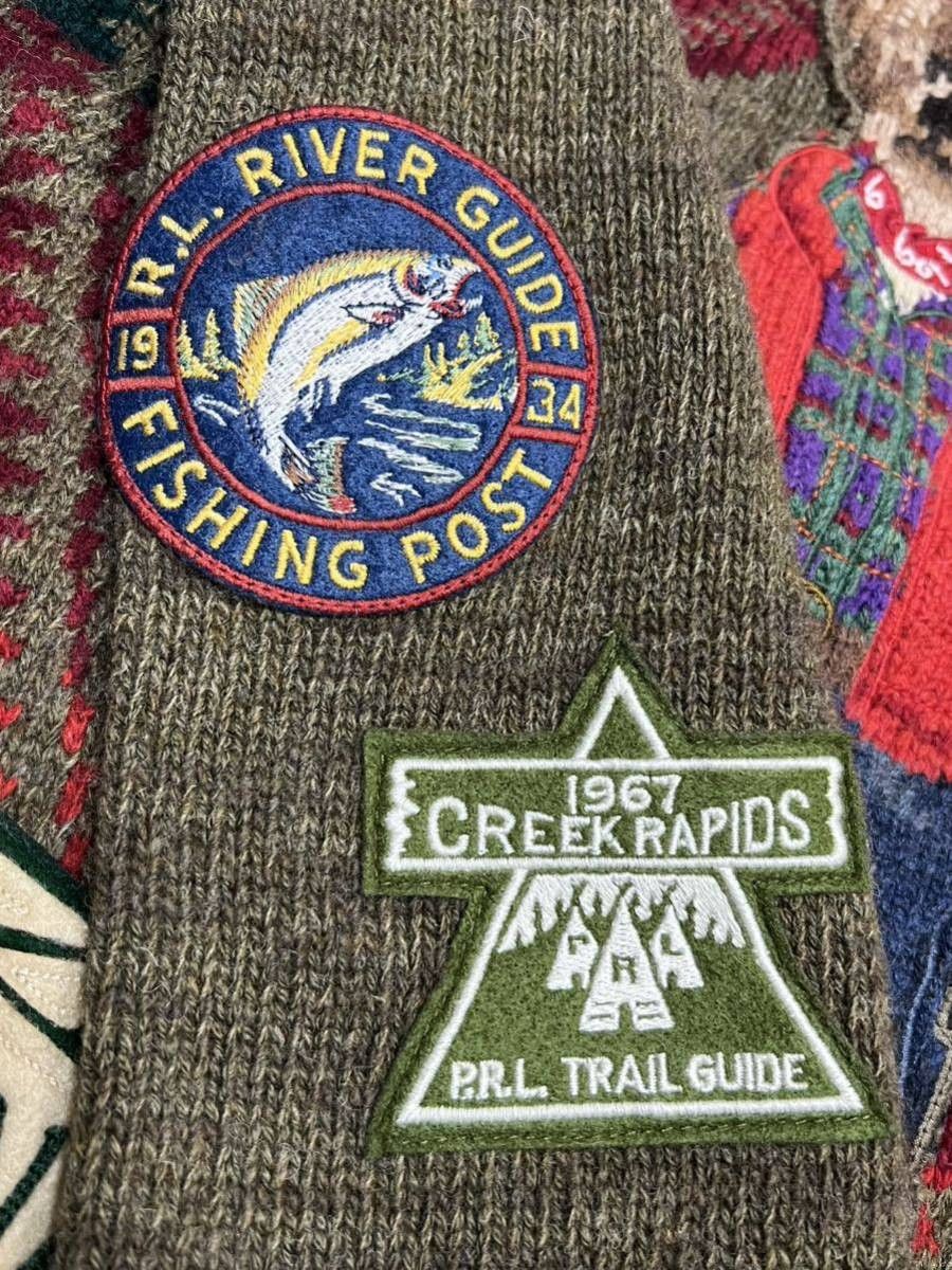 Polo Ralph Lauren Polo Ralph Lauren Sportsman Hiking Bear Sweater Large Size US L / EU 52-54 / 3 - 3 Thumbnail