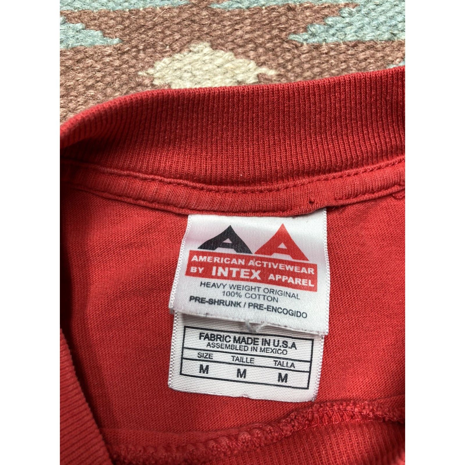 Vintage VINTAGE San Diego California t shirt y2k embroidered M & M Shirt Mens Adult Medium Red California Embroidered 90s Size US M / EU 48-50 / 2 - 6 Thumbnail