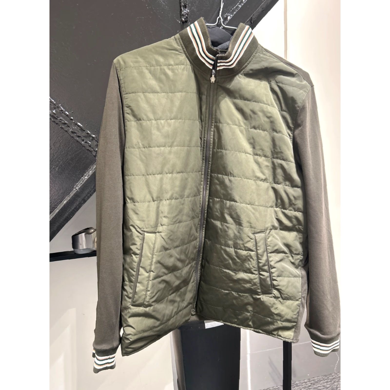 Ted Baker TED BAKER London Men’s Full Zip Pockets Jacket Track Casual Size US XXL / EU 58 / 5 - 2 Thumbnail