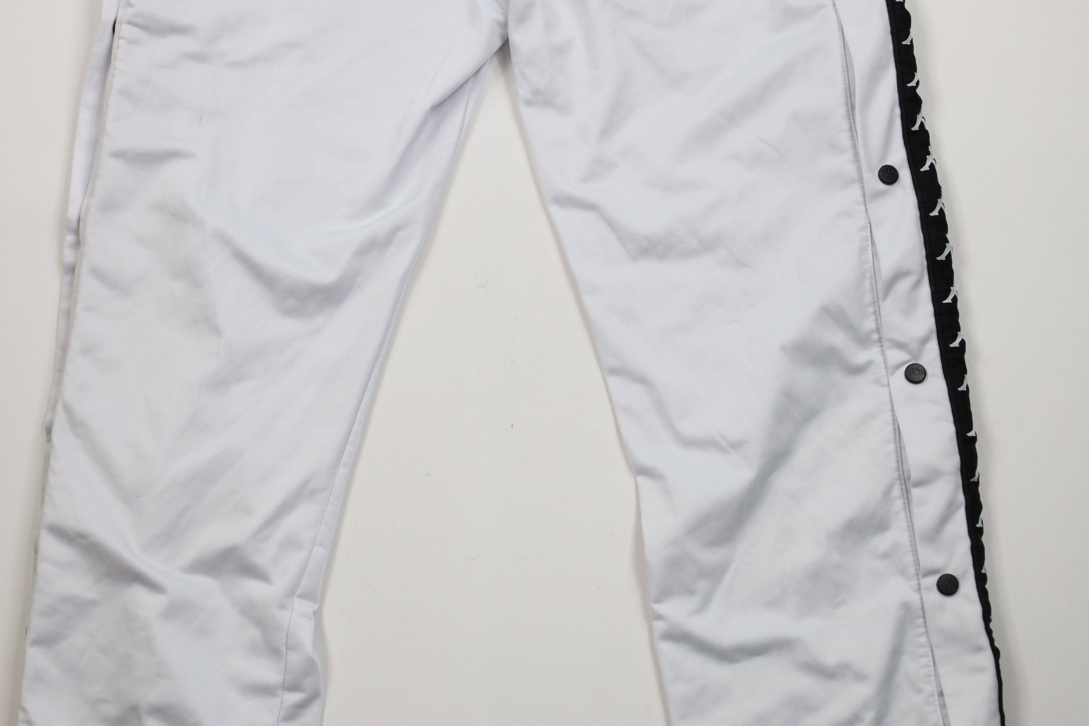 Kappa × Vintage Vintage Kappa Soccer Taped Logo Wide Leg Tearaway Pants Size US 40 / EU 56 - 13 Thumbnail