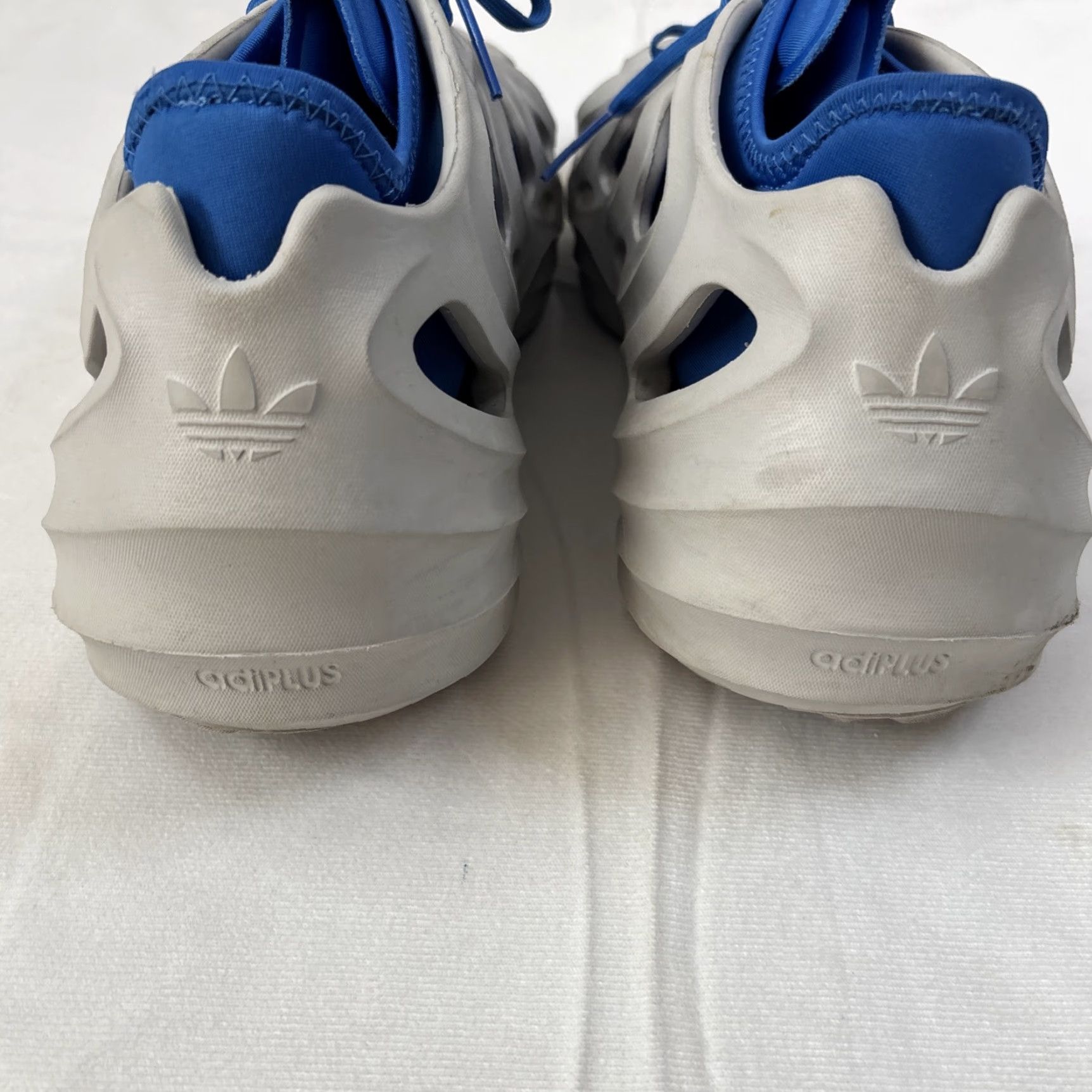 Adidas Adidas AdiFom Q Size 12 Royal Blue Smoke Gray Sneaker Men Royal AdiFom Q Shoe EVA Upper - Adidas AdiFOM Sneaker Men 12 Blue Gray Size US 12 / EU 45 - 6 Thumbnail