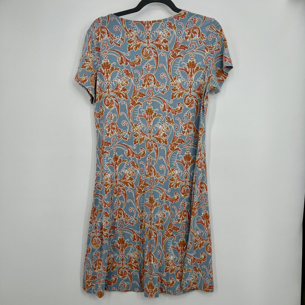 Other Peruvian Connection Pima Cotton Sleeve Floral Paisley Dress Size M / US 6-8 / IT 42-44 - 5 Thumbnail
