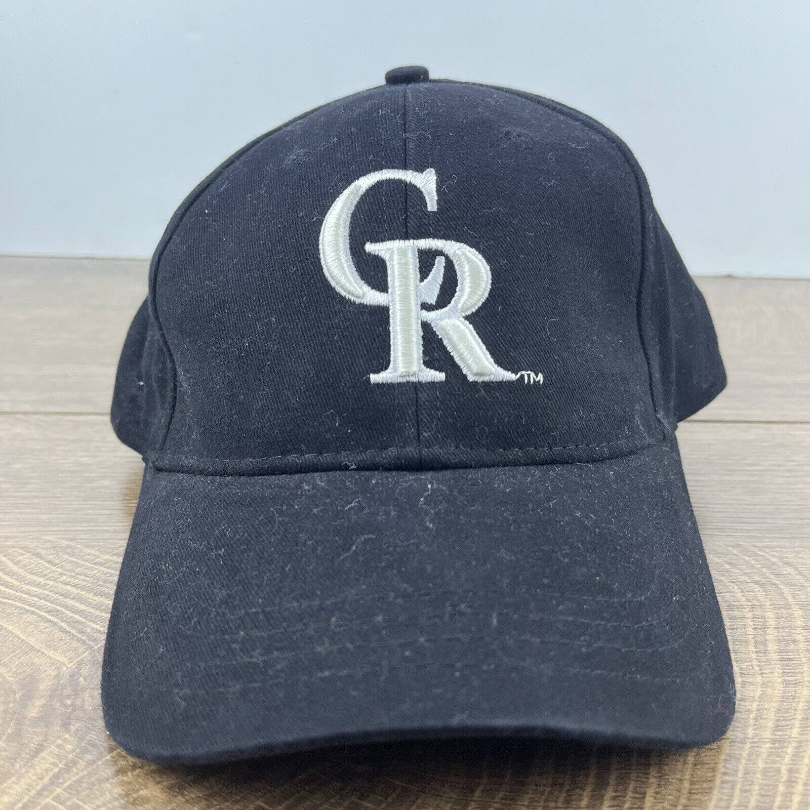 Other Colorado Rockies Black Hat Black Cap Rockies Hat Adjustable Size ONE SIZE - 3 Thumbnail