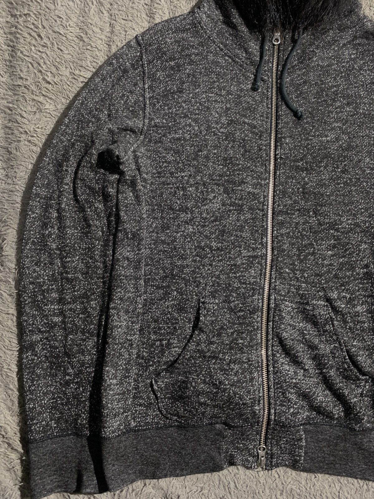 Hysteric Glamour × Japanese Brand × Le Grande Bleu (L.G.B.) GRAN HOODIE ZIPPER FUR LGB STLYE Size US M / EU 48-50 / 2 - 4 Thumbnail