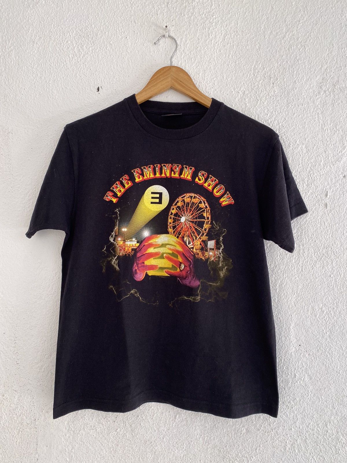 image of The Eminem Show Rap Tees in Black, Men's (Size Small)
