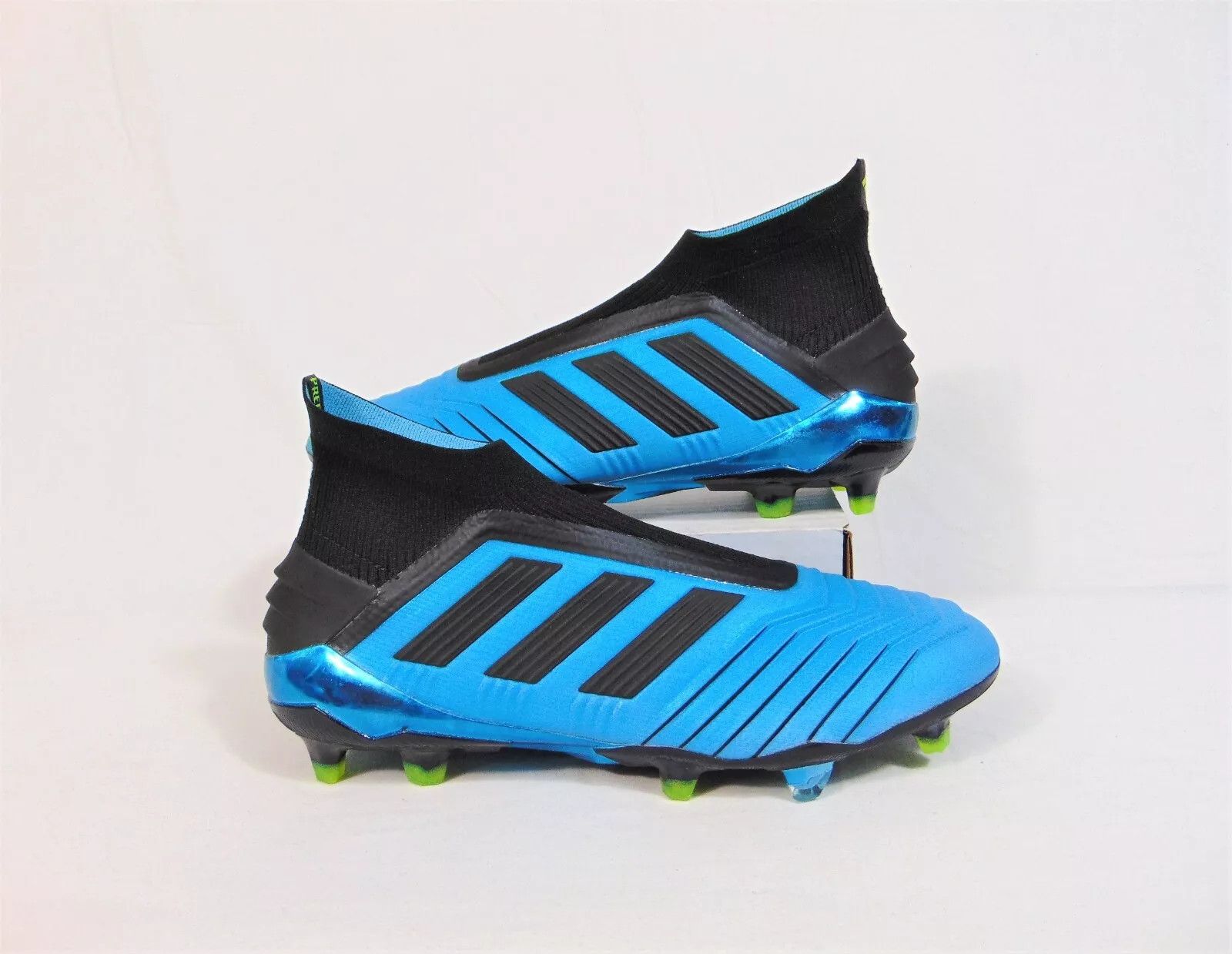 Adidas Adidas Predator 19+ FG Boost Primeknit Blue Soccer Cleats Size US 10.5 / EU 43-44 - 8 Thumbnail