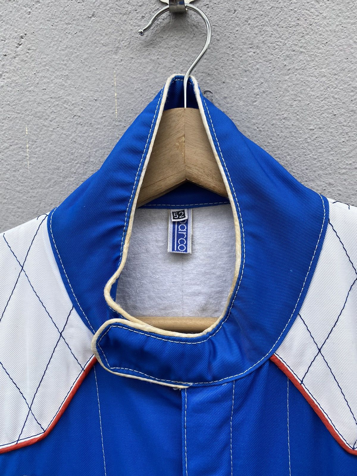 Vintage 🔥RARE🔥 Vintage SPARCO Racing Kart Suit Royal Blue/White Size US 36 / EU 52 - 3 Thumbnail