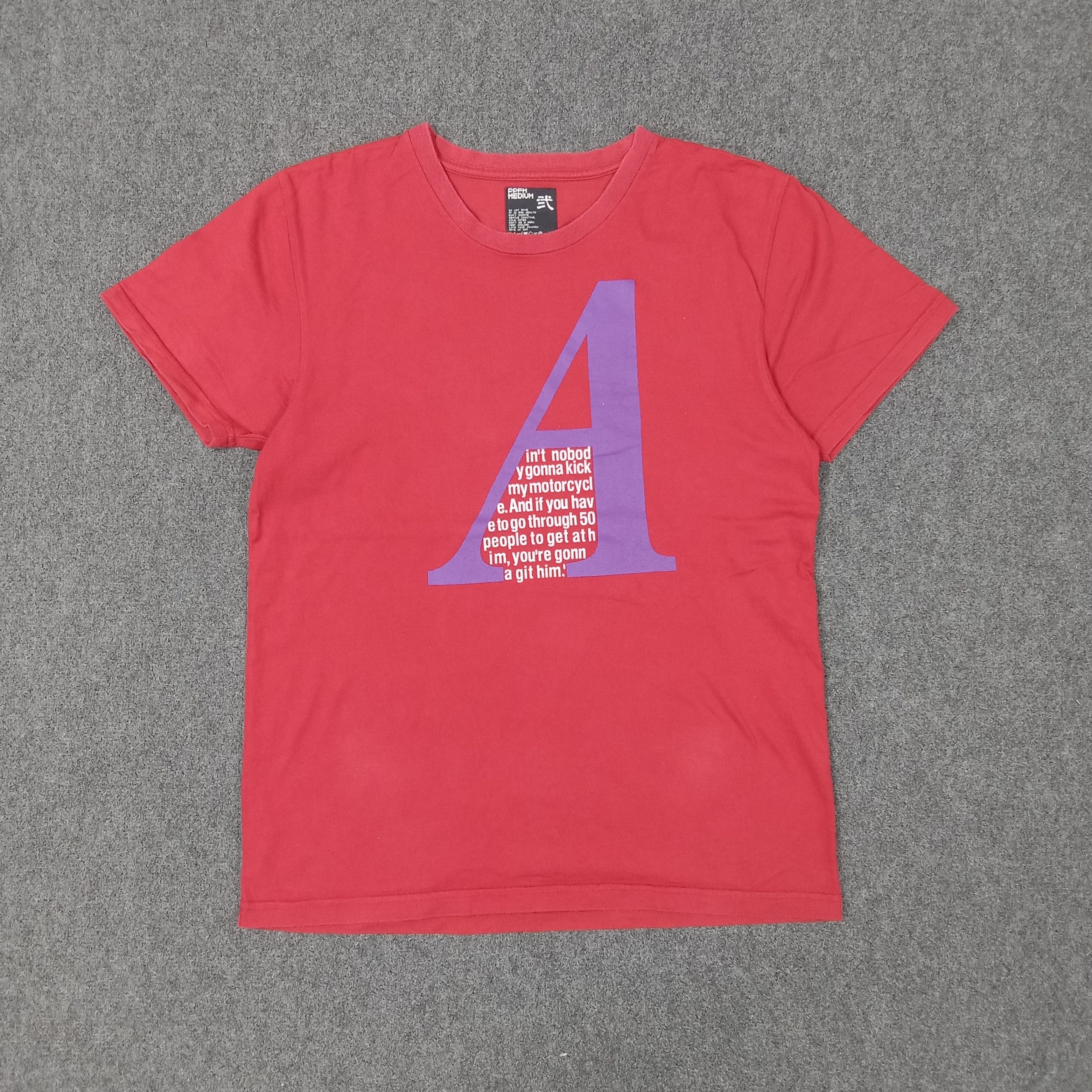 Japanese Brand × PPFM × Vintage PPFM Japanese Brand Art Quotes Tshirt Size US M / EU 48-50 / 2 - 1 Thumbnail