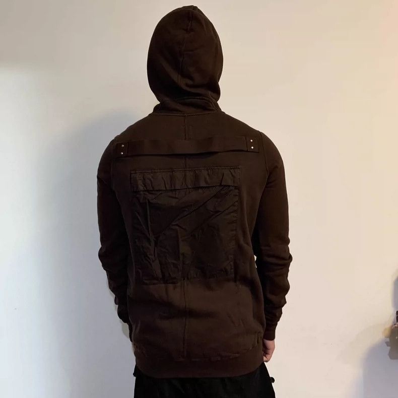 Rick Owens rickowens full-zip hoodie-2508 Size US M / EU 48-50 / 2 - 8 Thumbnail