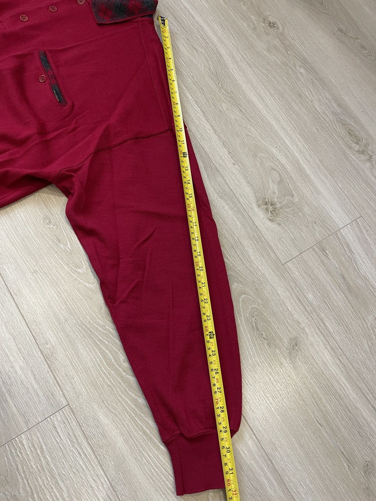 Paul & Shark Vintage Paul & Shark wool sweater polo long sleeve red Size US XXL / EU 58 / 5 - 13 Thumbnail