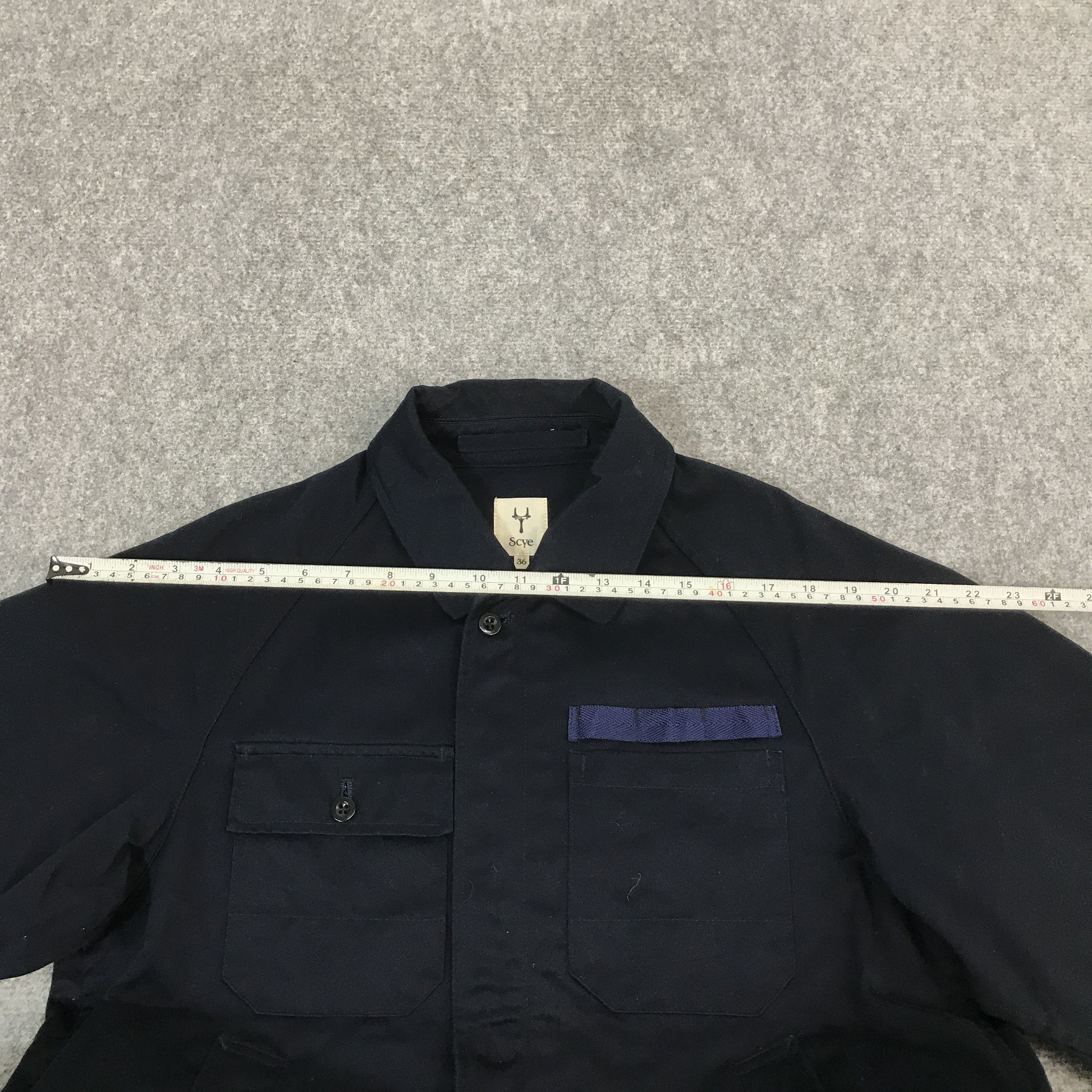 Japanese Brand SCYE MASTRPIECE JAPAN NAVY JACKET Size US L / EU 52-54 / 3 - 9 Thumbnail