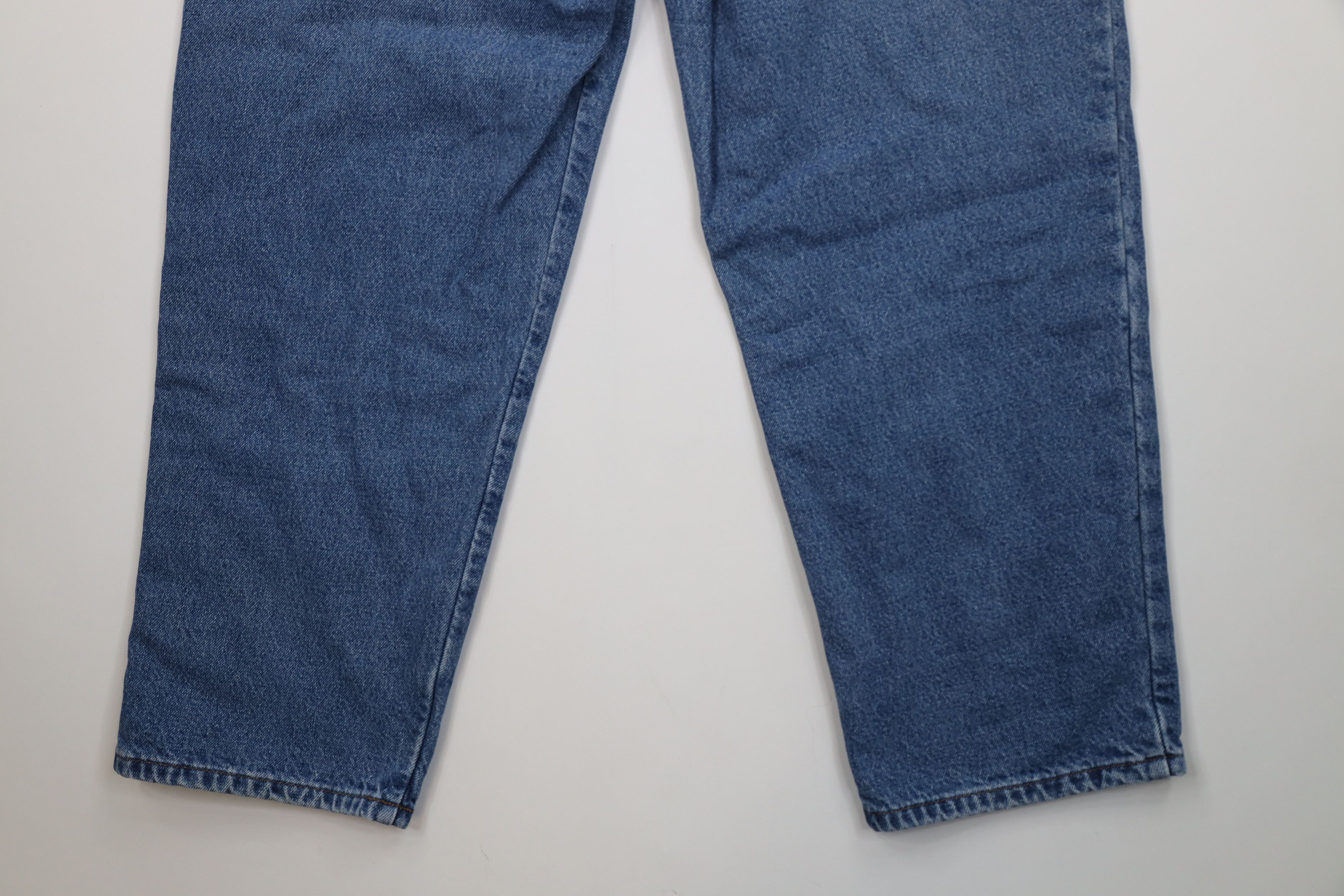 L.L. Bean Vintage LL Bean Fit Faded Flannel Lined Wide Leg Denim Jeans Size US 38 / EU 54 - 12 Thumbnail