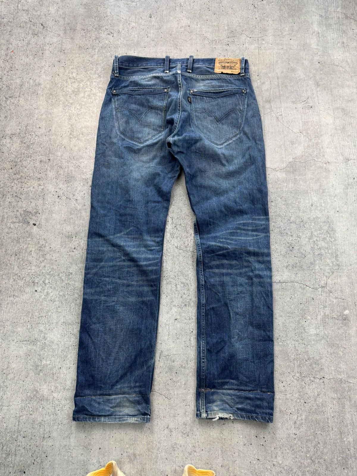 Levi's Vintage 90s Levis 504 Wash Baggy Jeans Size US 34 / EU 50 - 1 Thumbnail