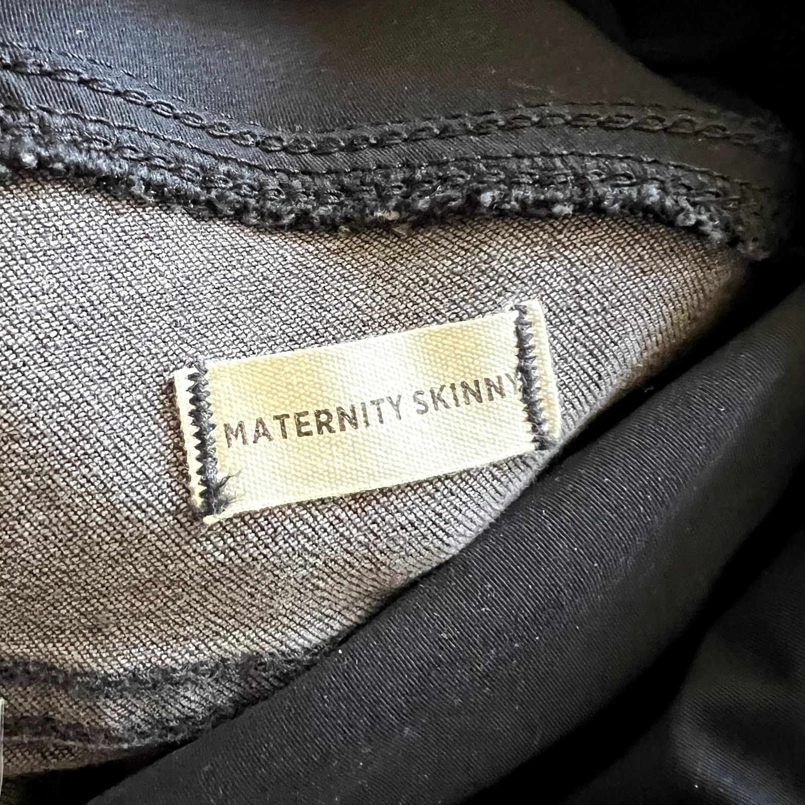 Madewell Madewell Maternity Skinny Jeans black sea size 25 DR Size 25" / US 0 / IT 36 - 5 Thumbnail