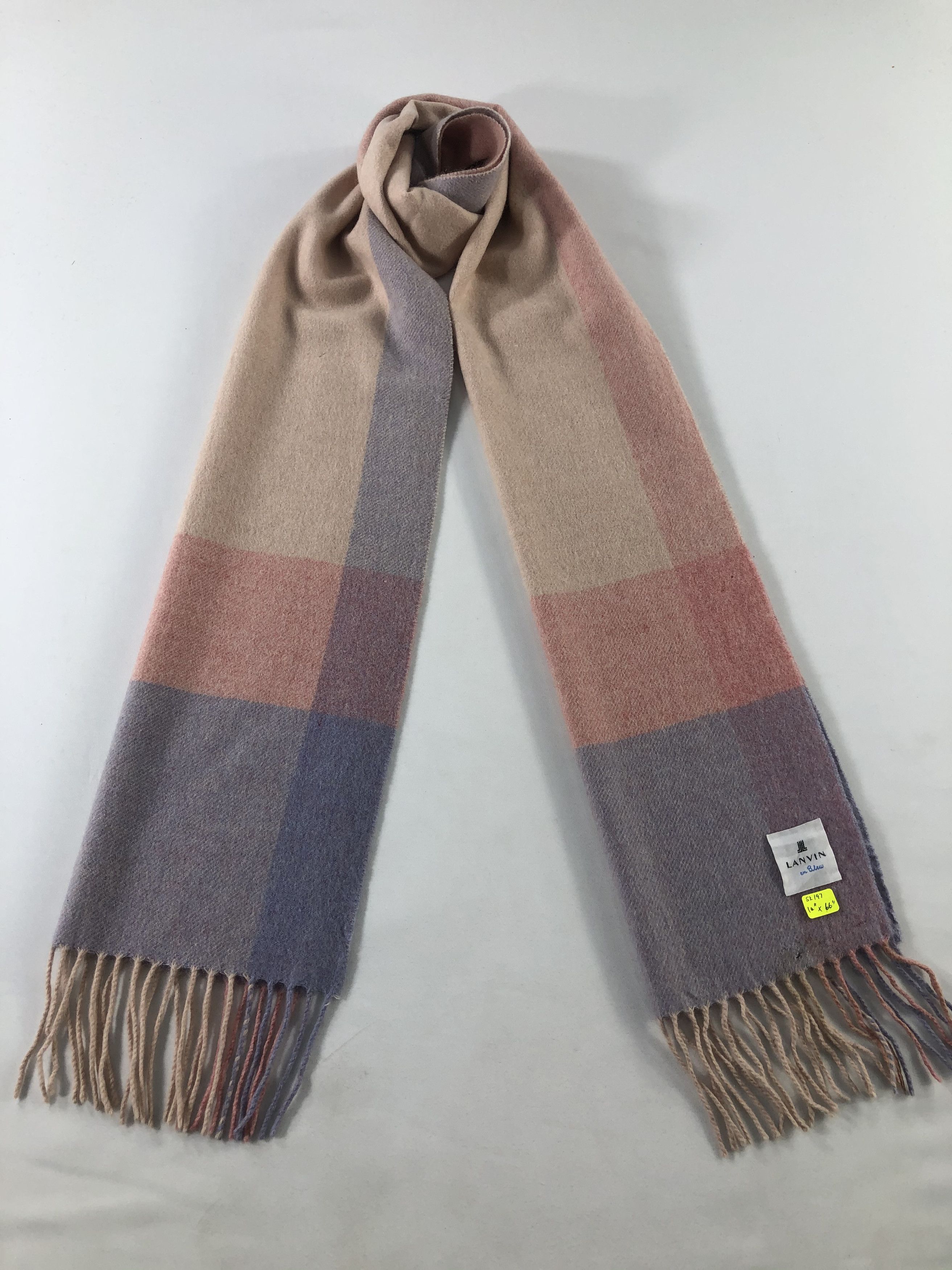 Lanvin Lanvin Cashmere Scarf / Muffler / Neckwear Size ONE SIZE - 1 Thumbnail