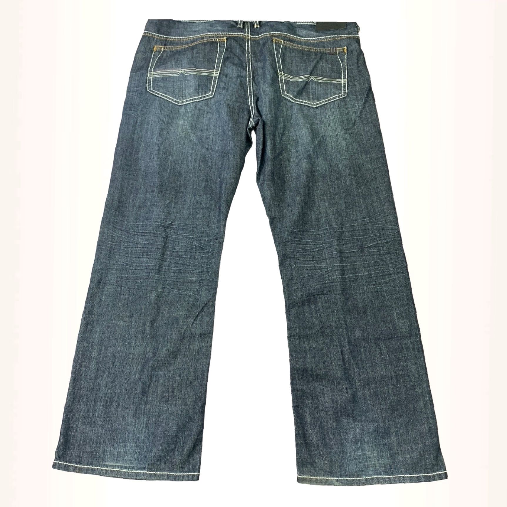 Buffalo David Bitton Buffalo David Bitton Jeans Mens 40x31 Blue Driven Basic Relaxed Whiskered Size US 40 / EU 56 - 2 Thumbnail