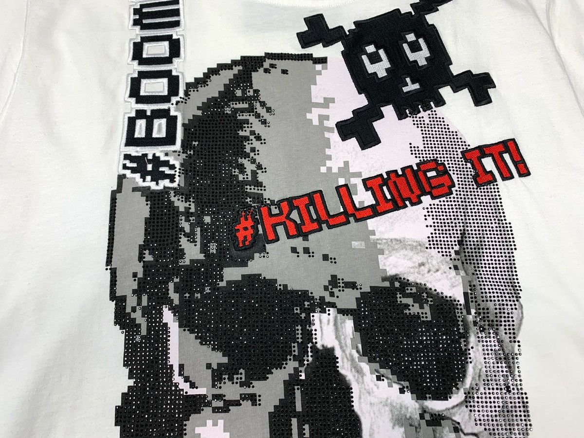 Philipp Plein Philipp Plein T-shirt Game Over Print Skull Big Logo Size US L / EU 52-54 / 3 - 4 Thumbnail
