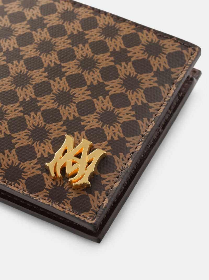 Amiri o1orln1125 Size: OS / MA Quad Bi-Fold Wallet in Brown Size ONE SIZE - 4 Thumbnail