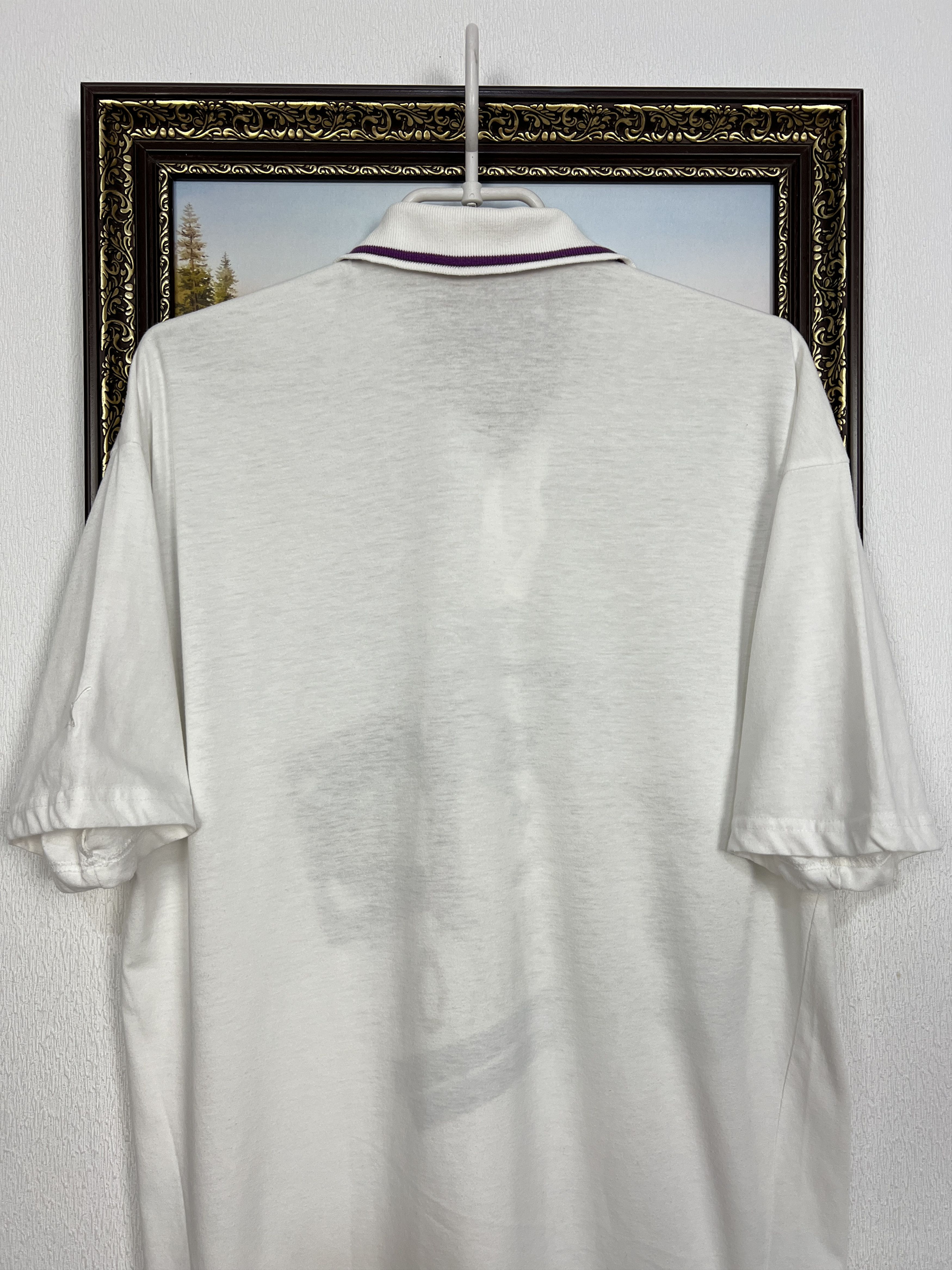 Puma Vintage Streetwear Y2K Polo White Shirt Jersey Skateboard Size US M / EU 48-50 / 2 - 8 Thumbnail