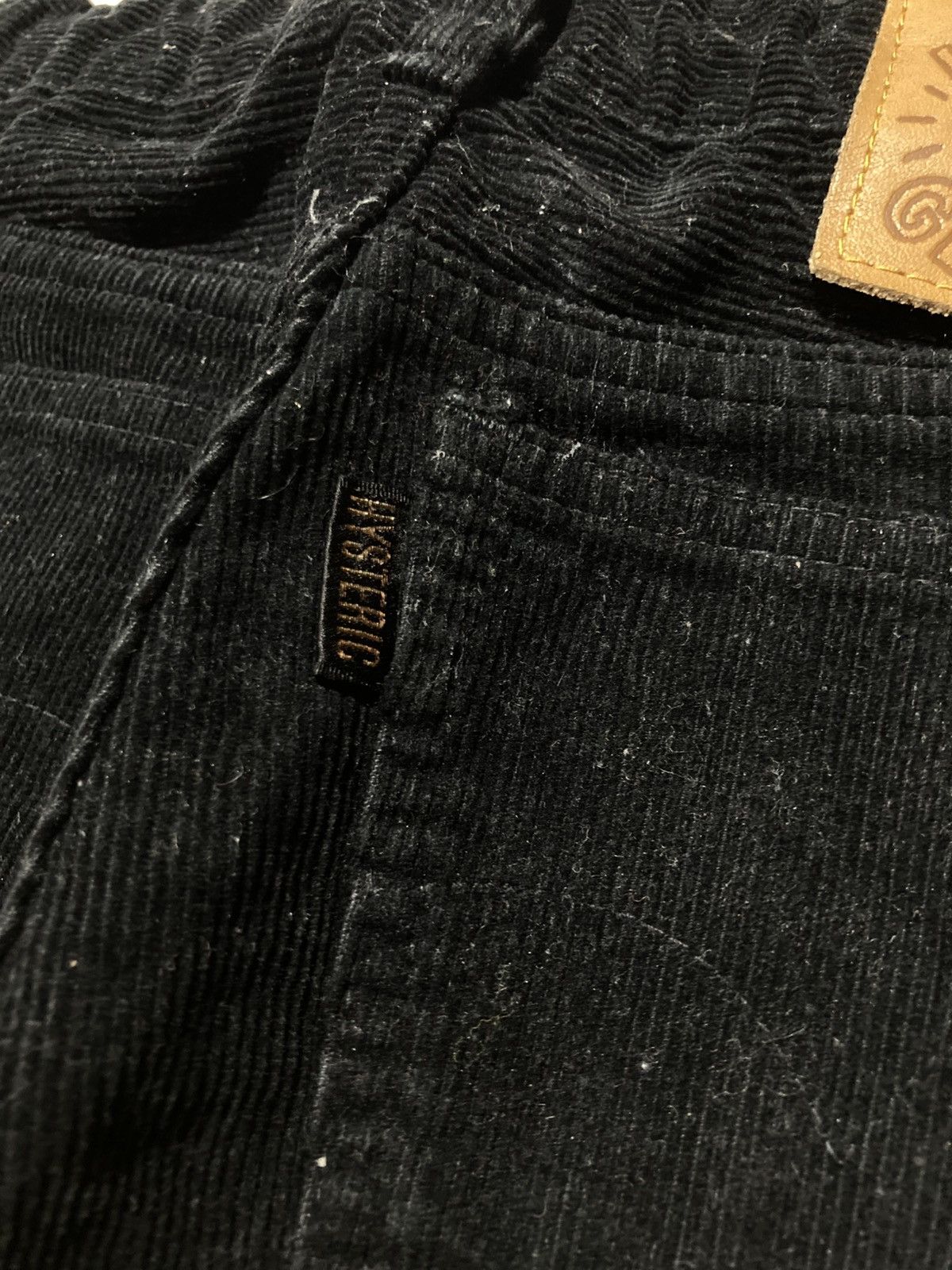 Hysteric Glamour FOR KIDS‼️Vintage Hysteric Glamour Mini Corduroy Pants Black Size US 26 / EU 42 - 15 Thumbnail