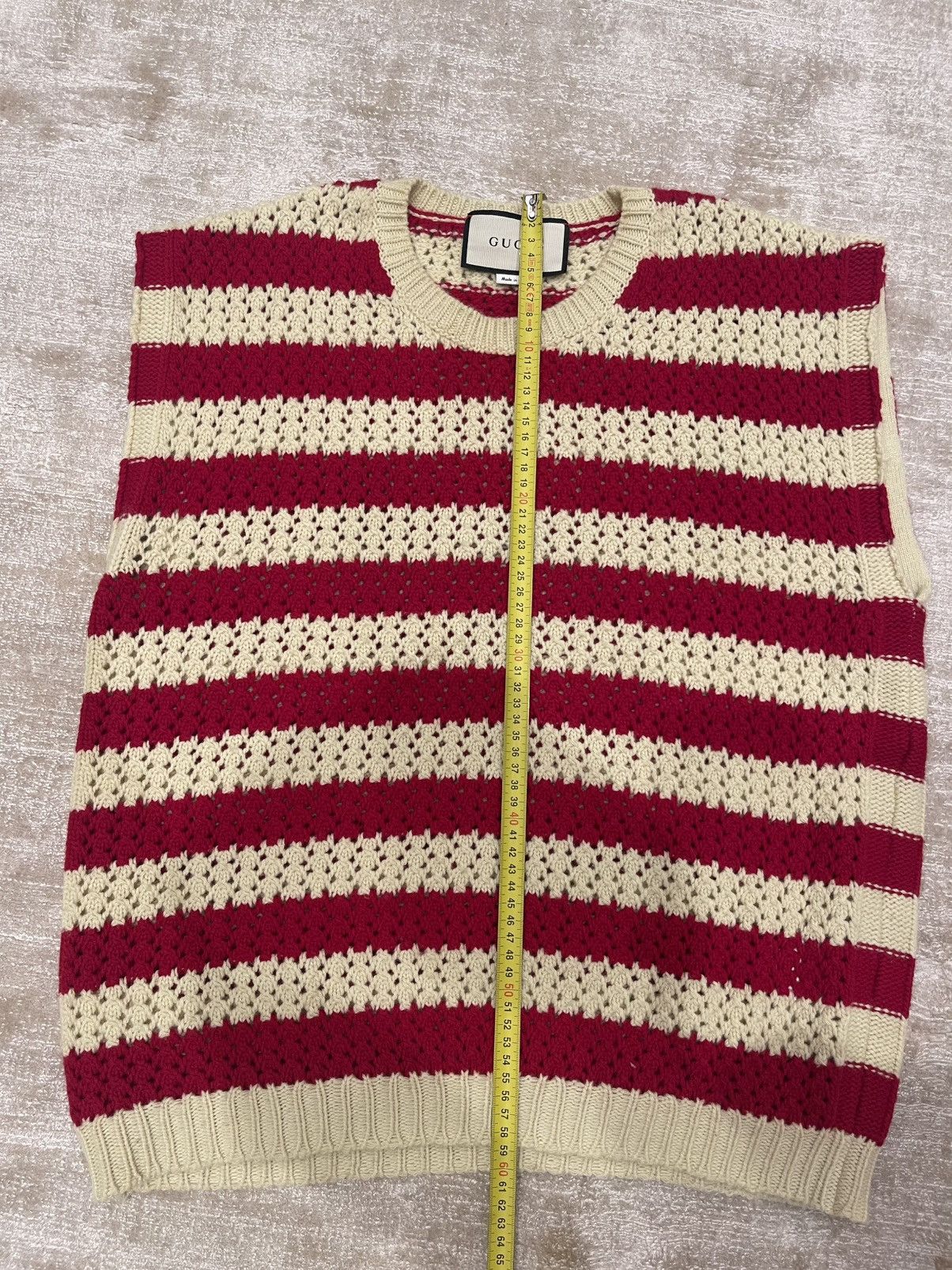 Gucci striped knitted west Size US M / EU 48-50 / 2 - 5 Thumbnail