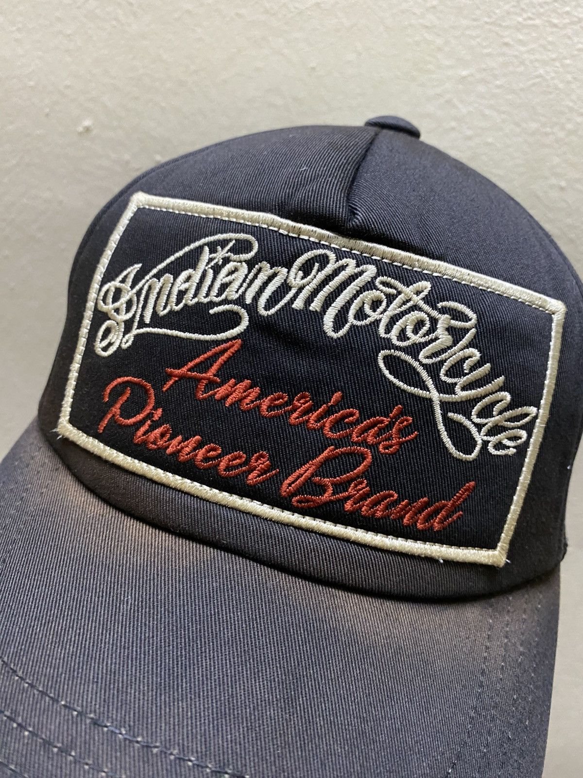 Indian Motorcycle × Vintage vintage Indian motorcycles trucker hat Size ONE SIZE - 2 Thumbnail
