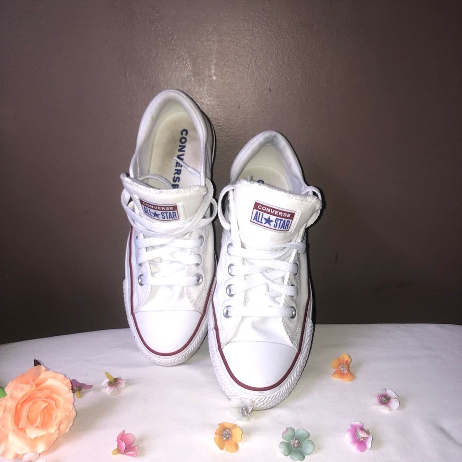 Converse Converse shoes chucks white low top size 8 Size US 8 / IT 38 - 3 Thumbnail