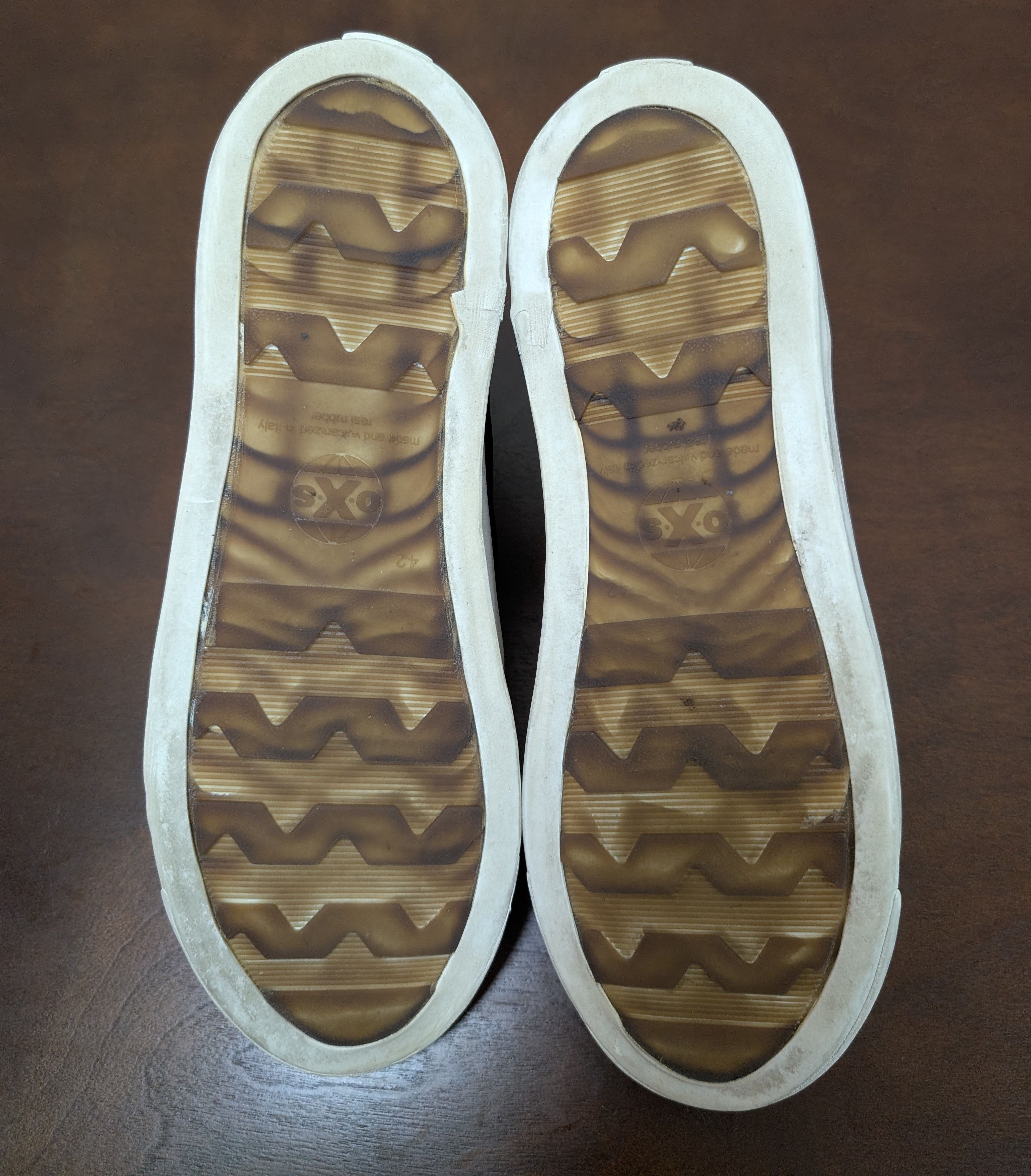 RBRSL OXS Rubber Soul Leather Sneakers Size US 9 / EU 42 - 5 Thumbnail