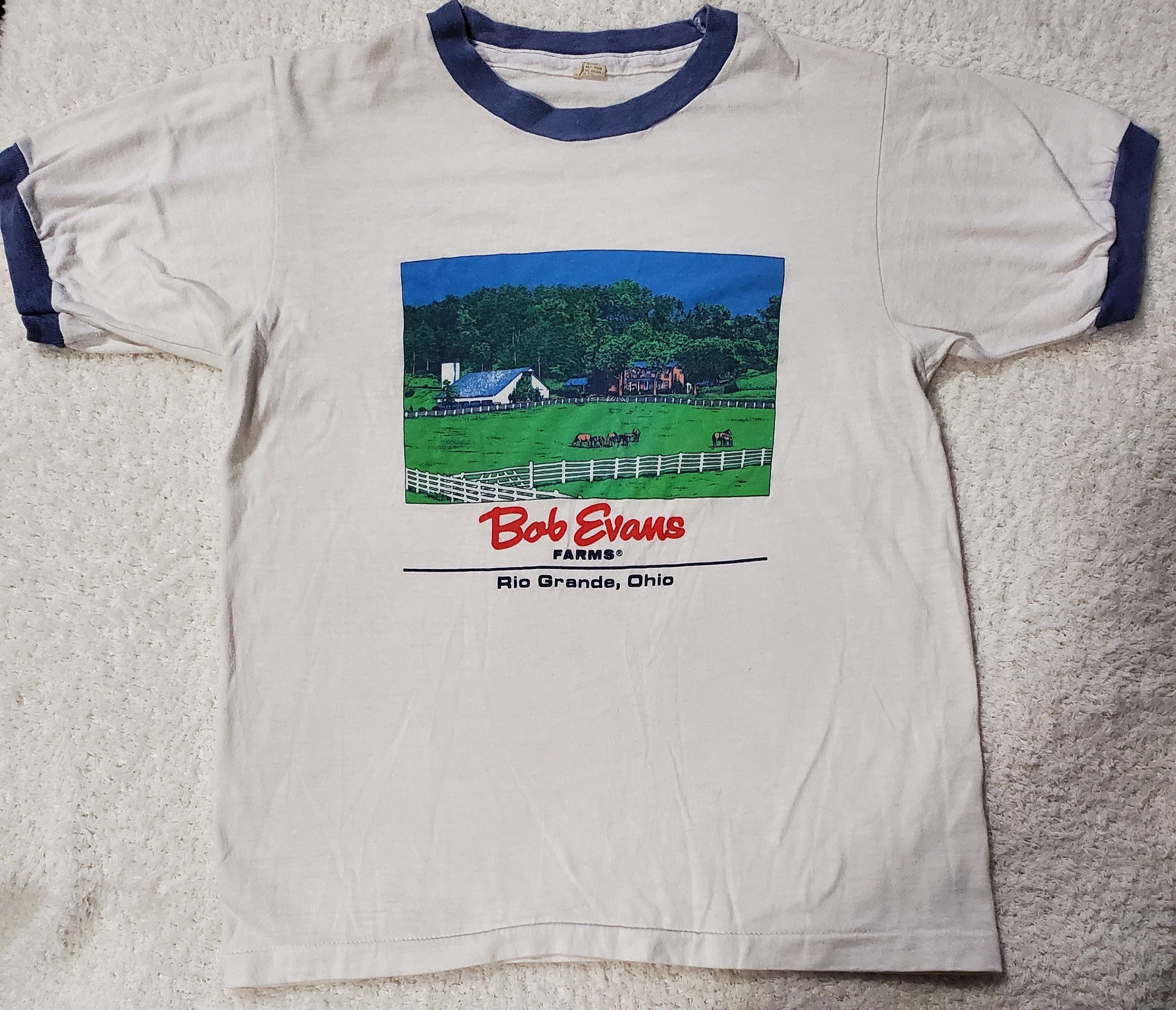 Vintage Vintage bob evans ringer rio grande ohio 80s Size US M / EU 48-50 / 2 - 1 Thumbnail