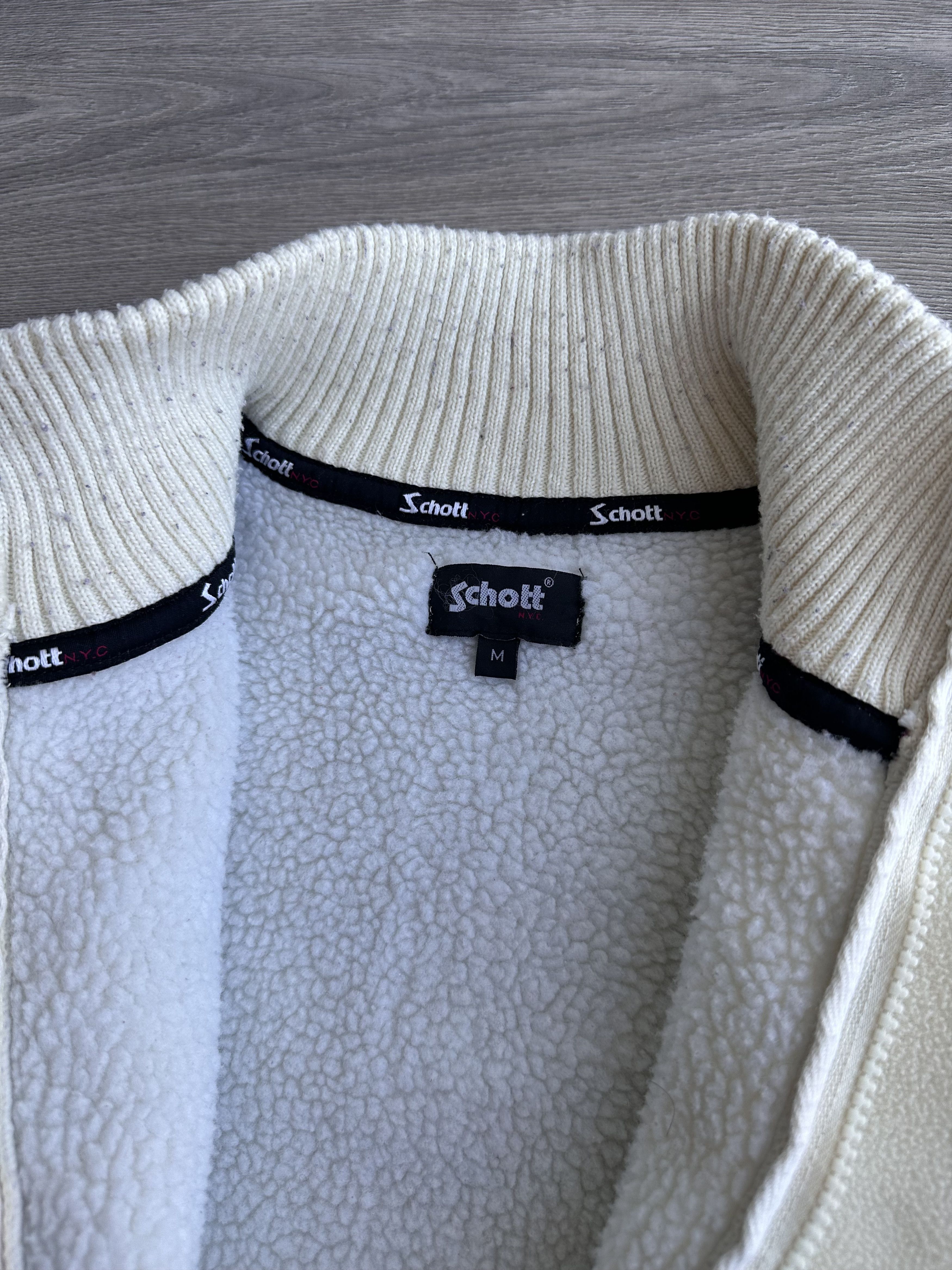Schott × Vintage Schott bomber jacket fleece sherpa Size US M / EU 48-50 / 2 - 5 Thumbnail