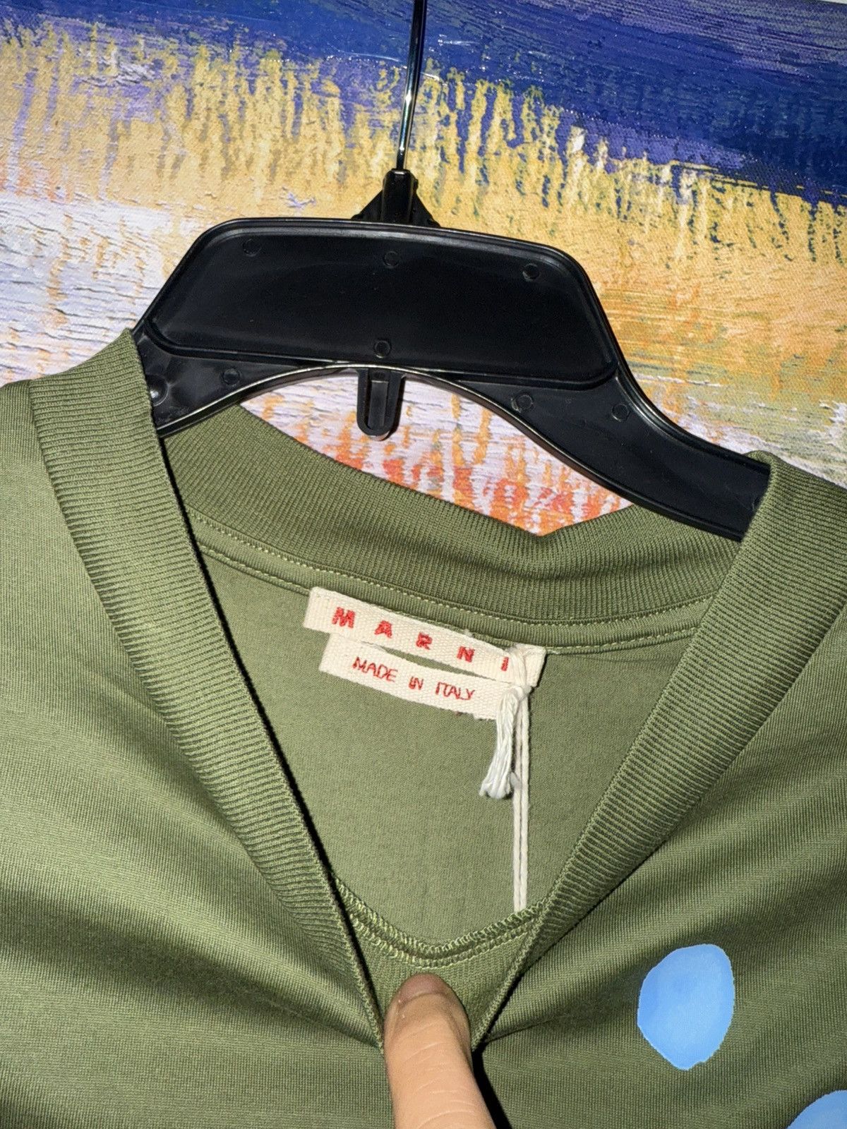 Marni Marni logo t shirt Size US XL / EU 56 / 4 - 2 Thumbnail