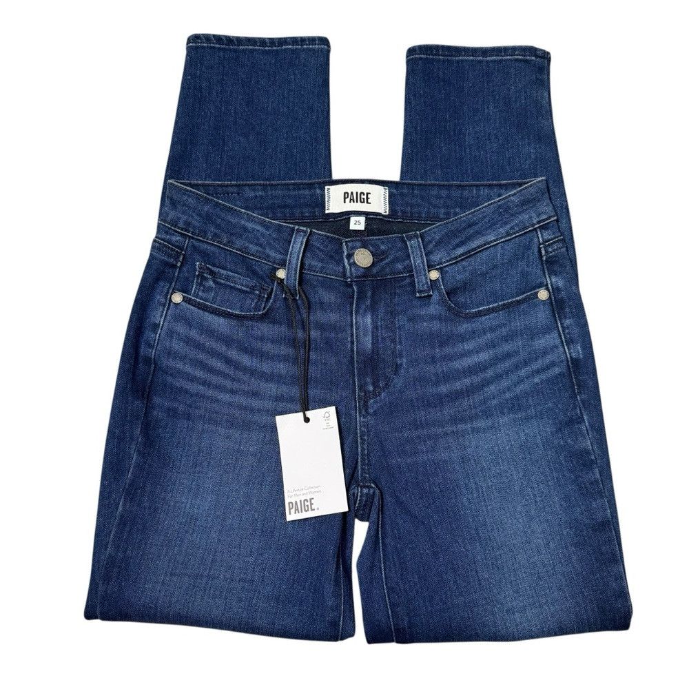 Paige NWT New Paige Kylie Cropped Skinny Lubina Jean Size 25 Size 25" / US 0 / IT 36 - 3 Thumbnail