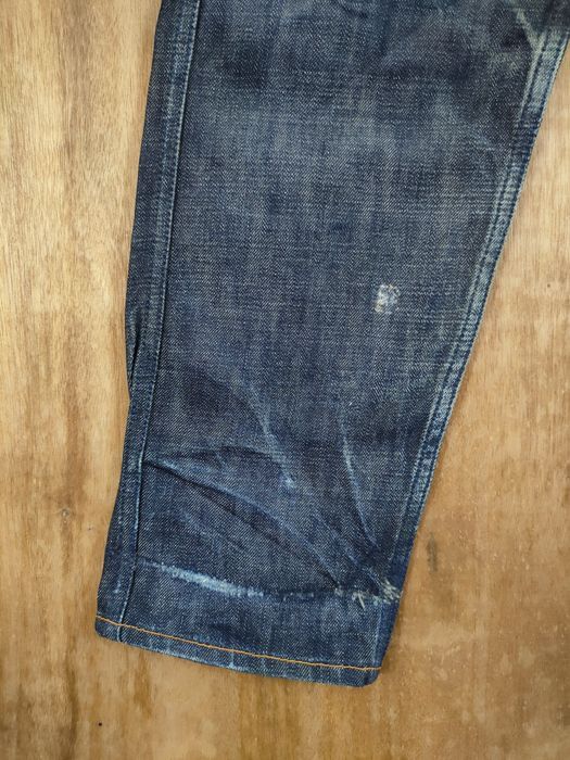 Evisu × Japanese Brand 💥RARE Evisu Lot 5506 hard denim distressed japan #46-896DLL Size US 34 / EU 50 - 11 Thumbnail