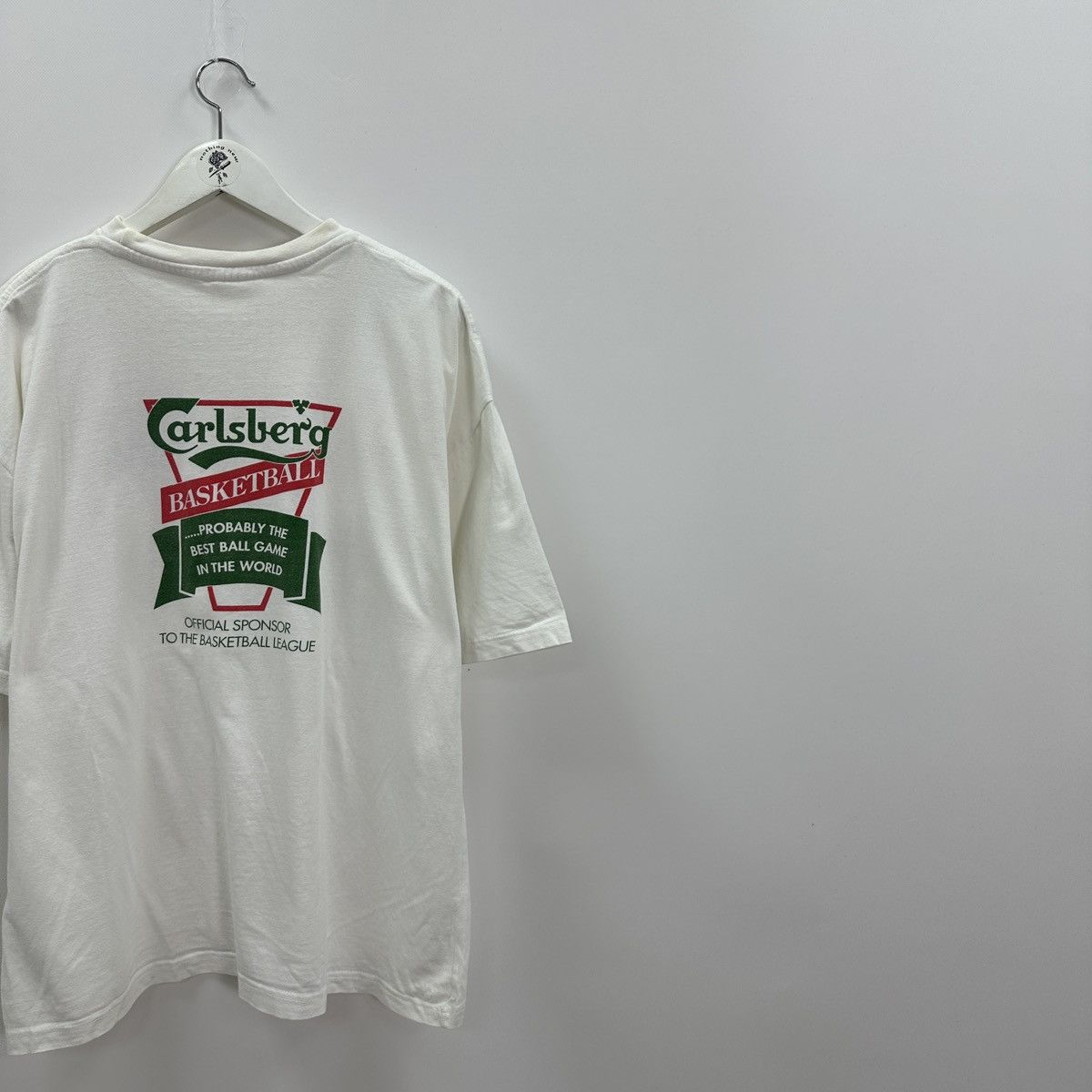 Vintage Vintage 90s Carslberg Basketball Promo Sponsor tee y2k hype Size US XL / EU 56 / 4 - 3 Thumbnail