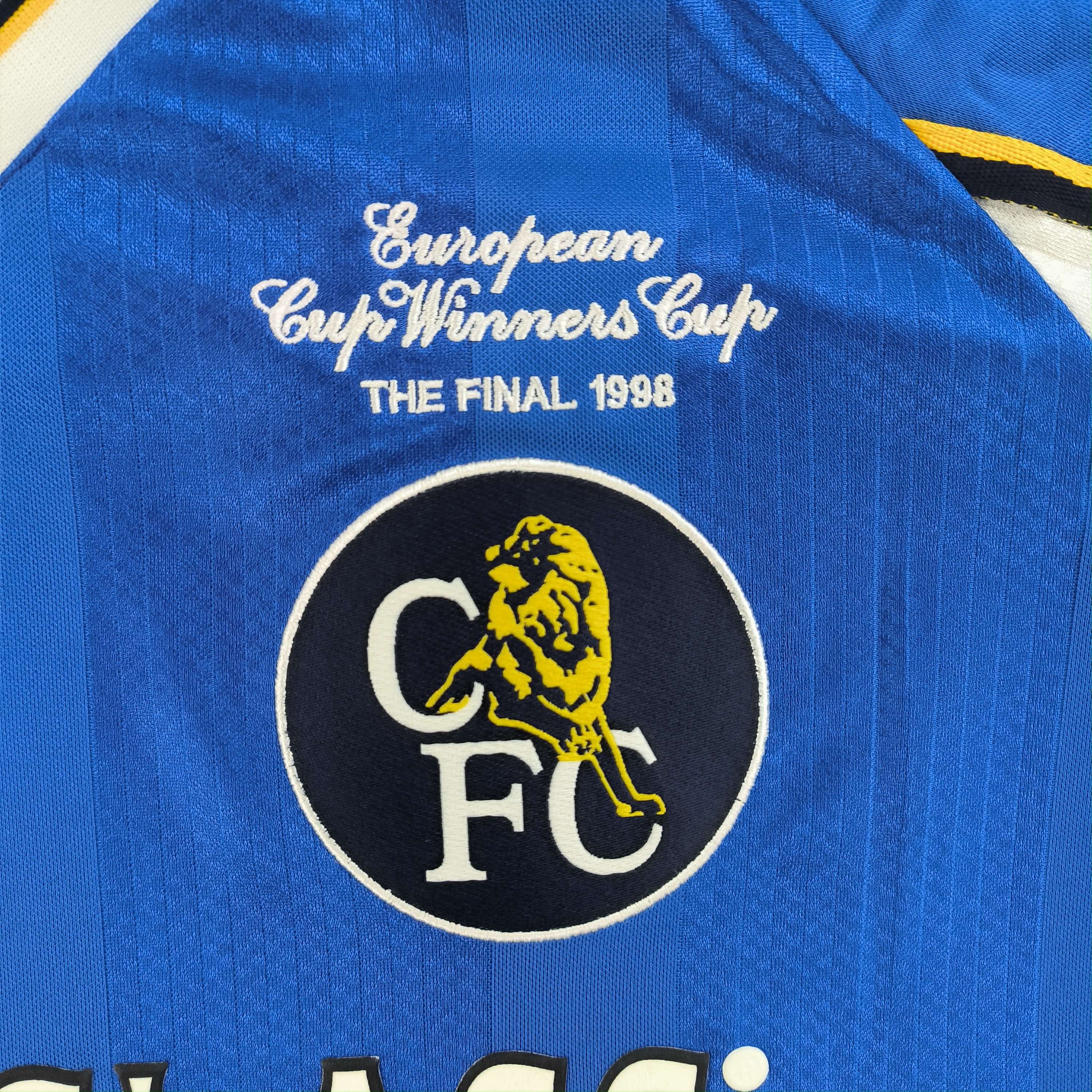 Other Chelsea 1997-99 Score Draw home retro football jersey sz L Size US L / EU 52-54 / 3 - 4 Thumbnail